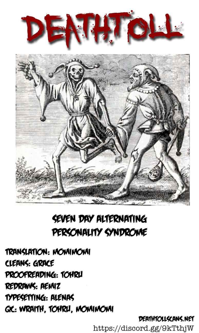 Page 30 Chapter 4 Seven Day Alternating Personality Syndrome