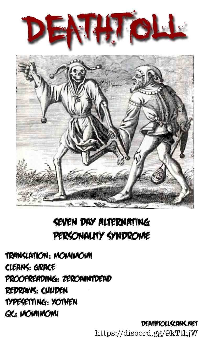 Page 37 Chapter 6 Seven Day Alternating Personality Syndrome