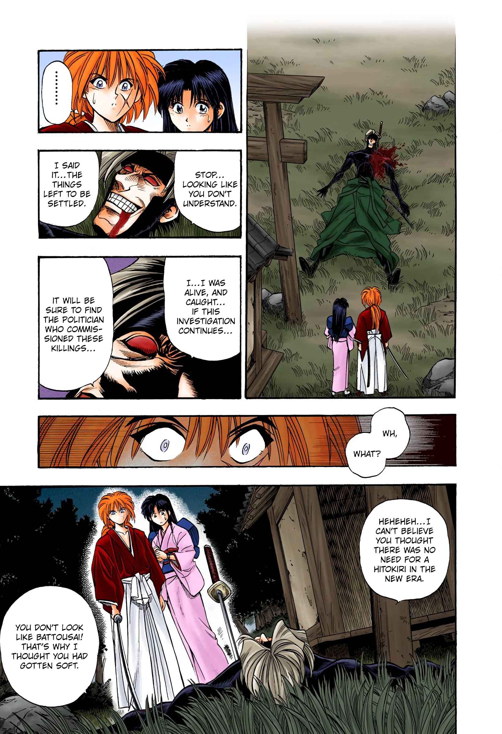 Page 13 Chapter 14 Rurouni Kenshin (Official Colored)