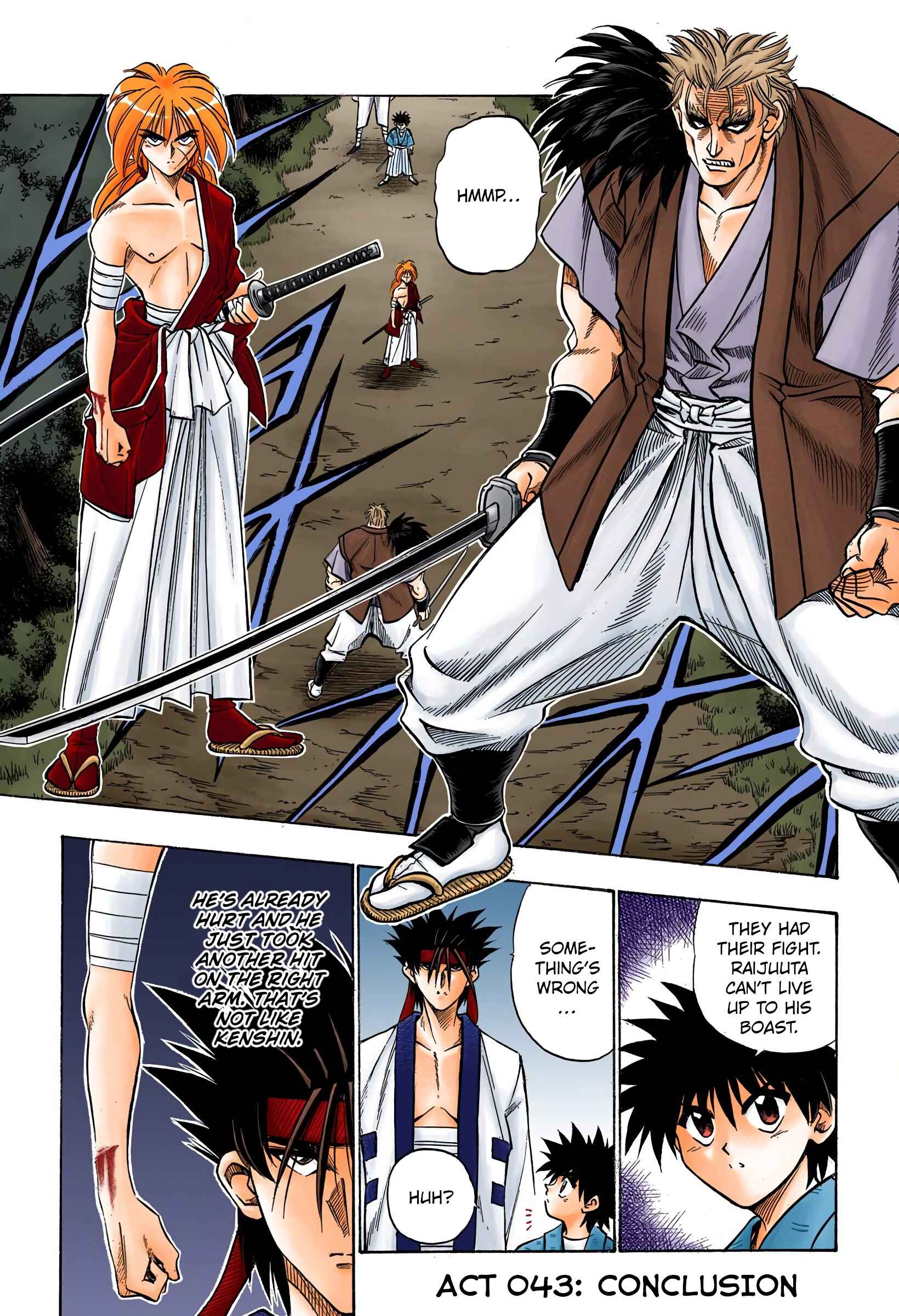 Page 1 Chapter 43 Rurouni Kenshin (Official Colored)