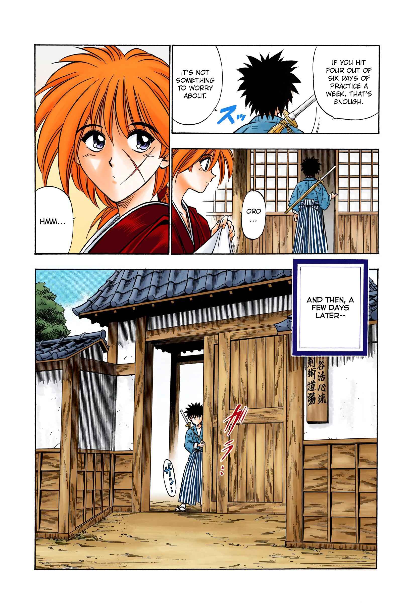 Page 12 Chapter 31 Rurouni Kenshin (Official Colored)