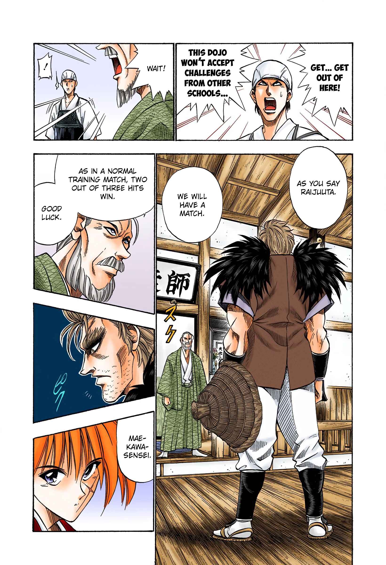 Page 3 Chapter 35 Rurouni Kenshin (Official Colored)
