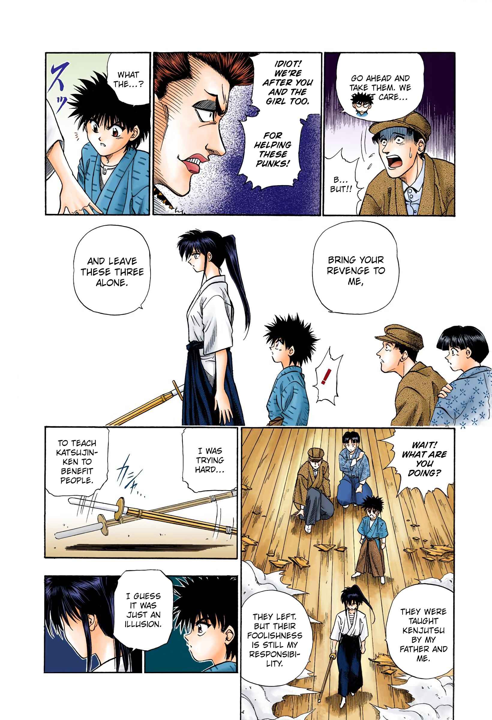 Page 13 Chapter 4 Rurouni Kenshin (Official Colored)