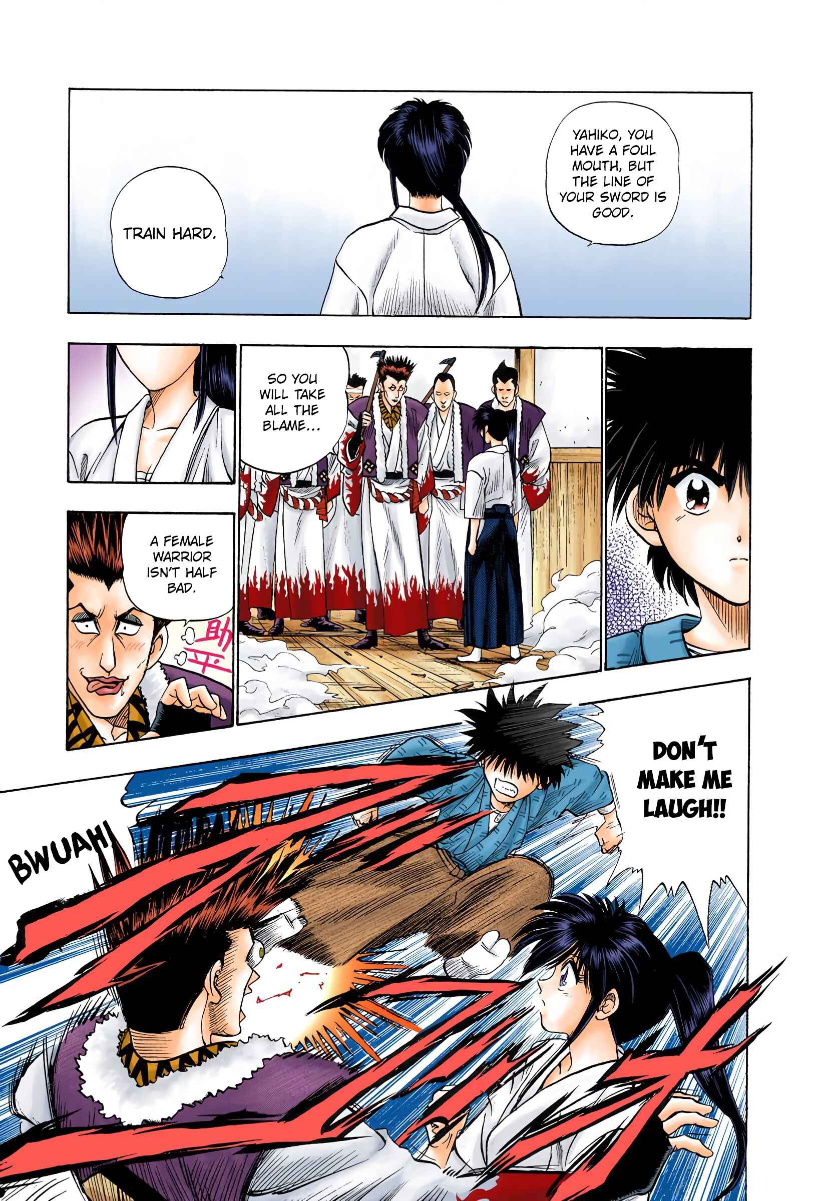 Page 14 Chapter 4 Rurouni Kenshin (Official Colored)