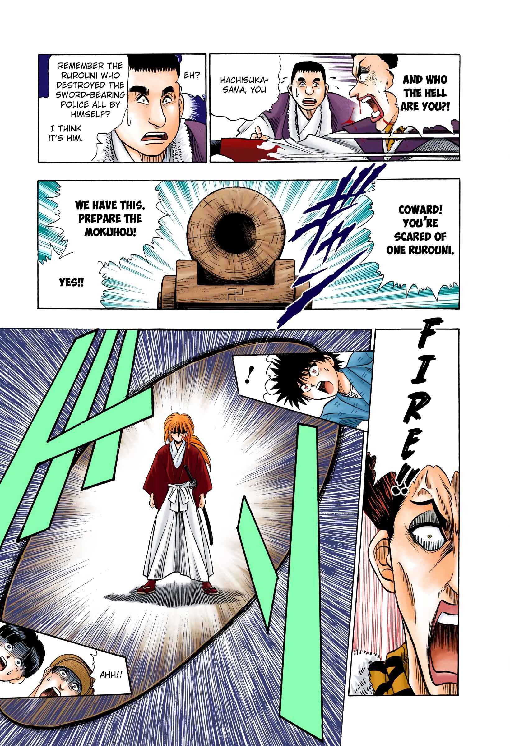 Page 16 Chapter 4 Rurouni Kenshin (Official Colored)