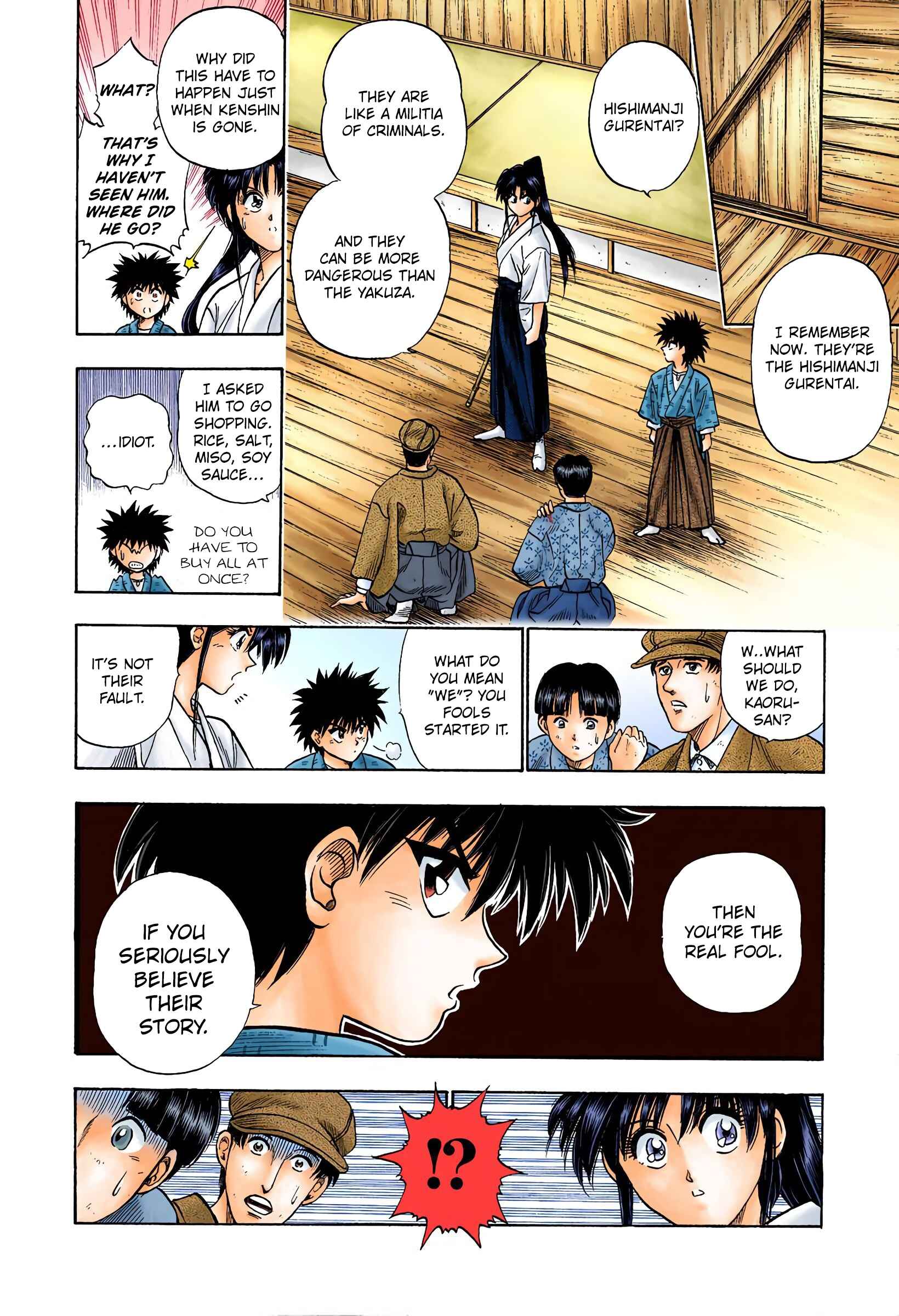 Page 9 Chapter 4 Rurouni Kenshin (Official Colored)