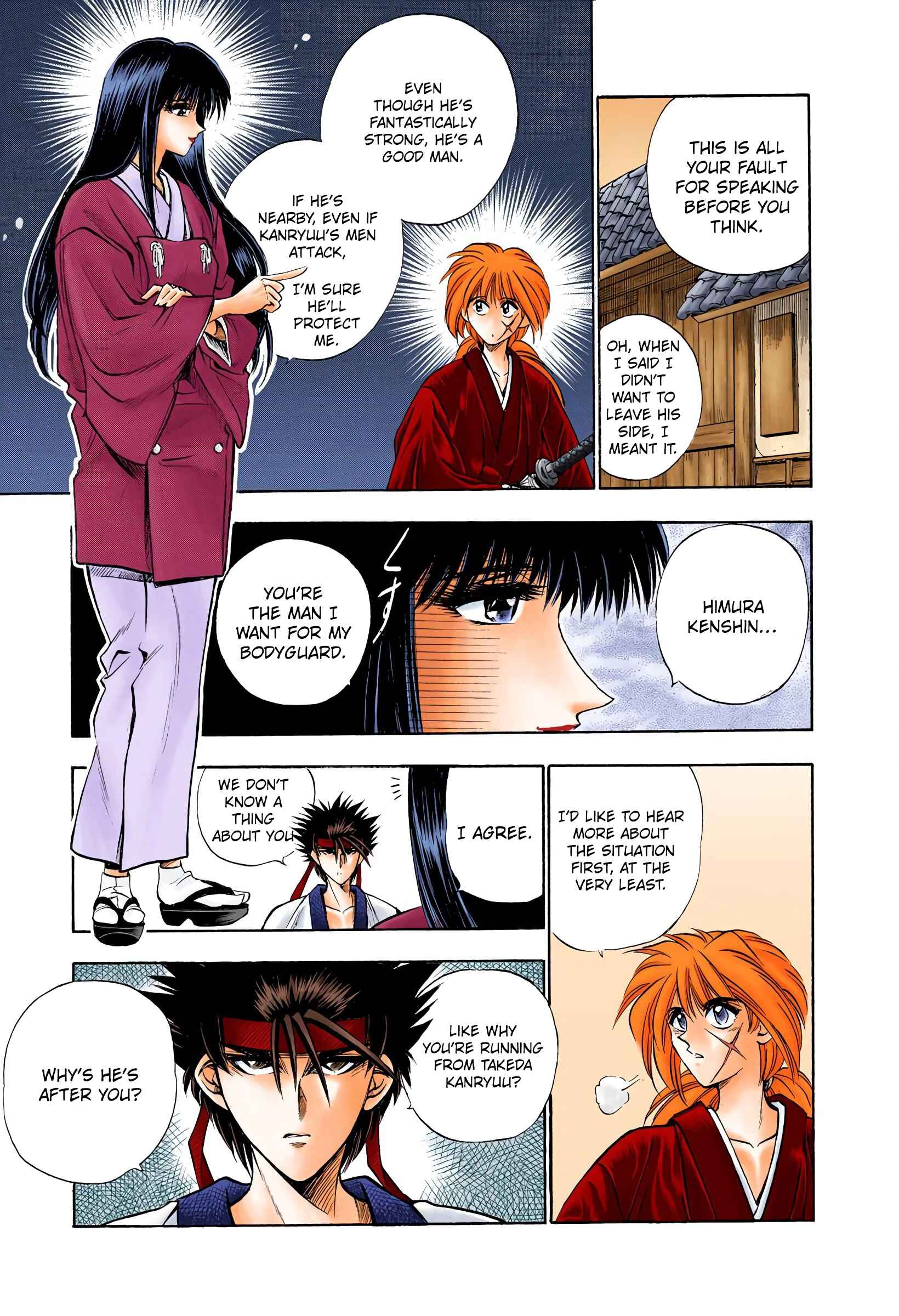 Page 12 Chapter 16 Rurouni Kenshin (Official Colored)