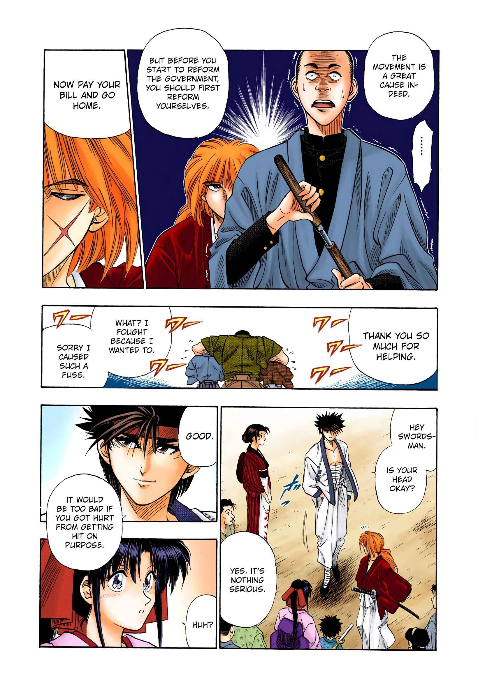 Page 14 Chapter 5 Rurouni Kenshin (Official Colored)