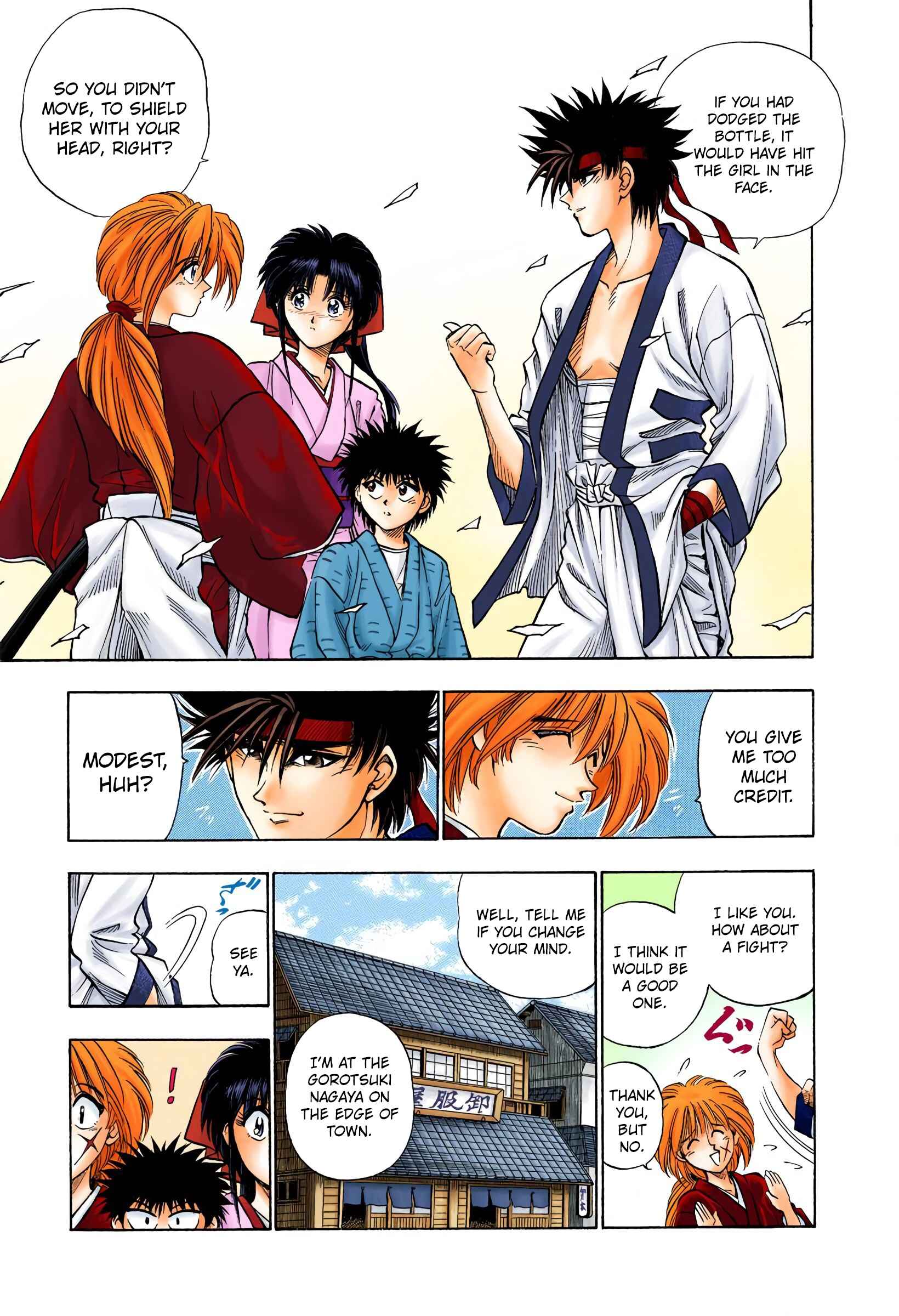 Page 15 Chapter 5 Rurouni Kenshin (Official Colored)