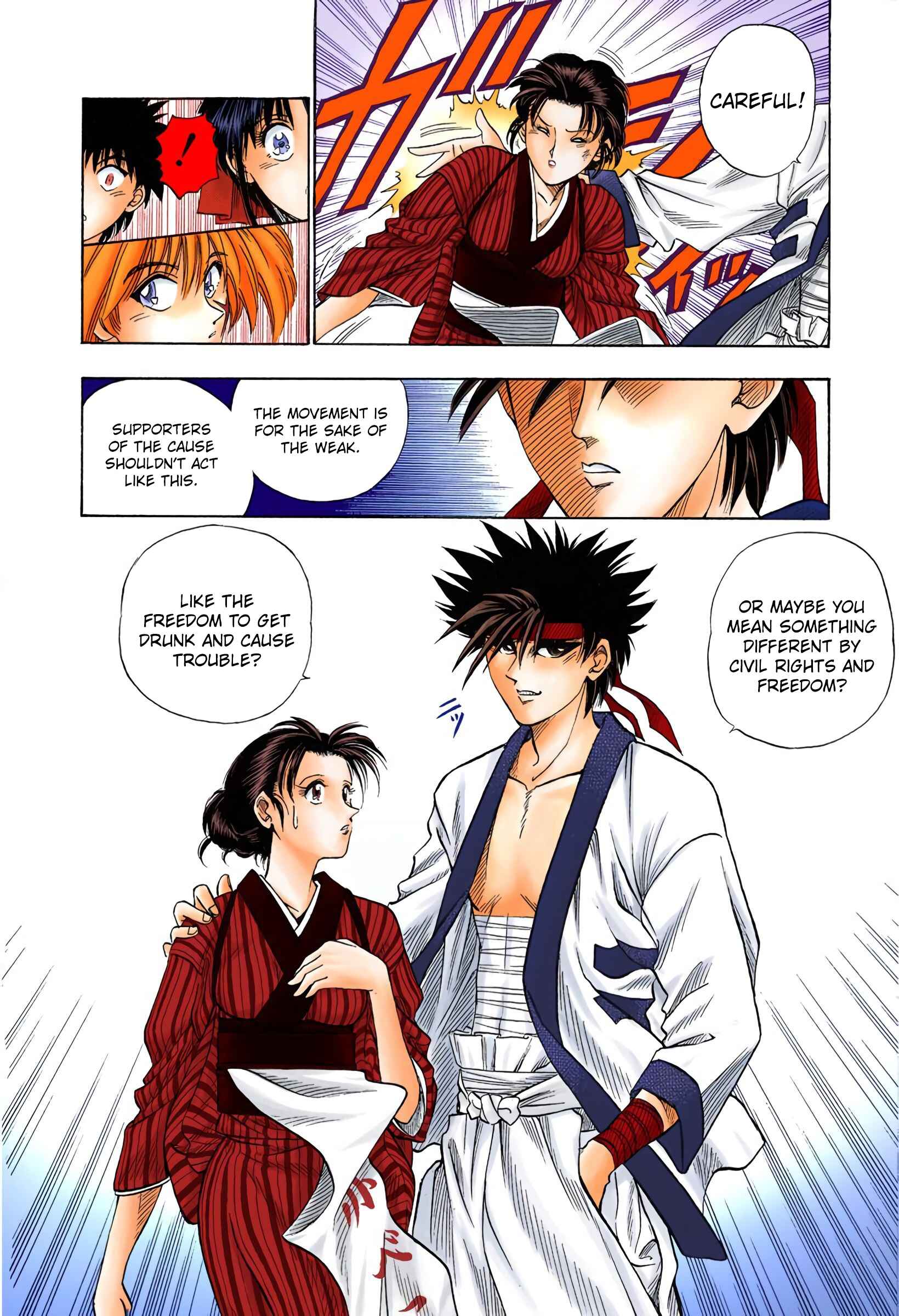 Page 8 Chapter 5 Rurouni Kenshin (Official Colored)