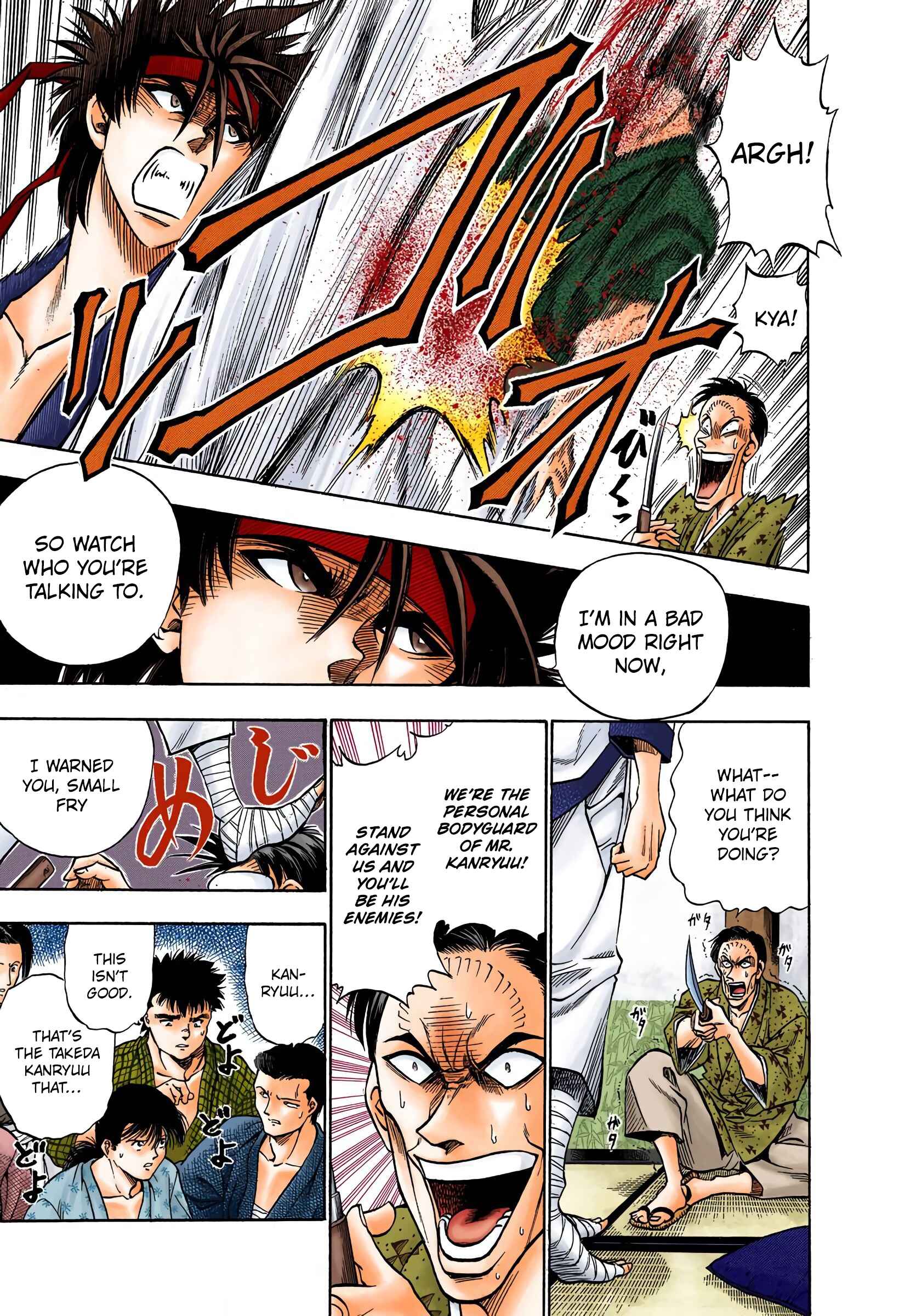 Page 13 Chapter 15 Rurouni Kenshin (Official Colored)