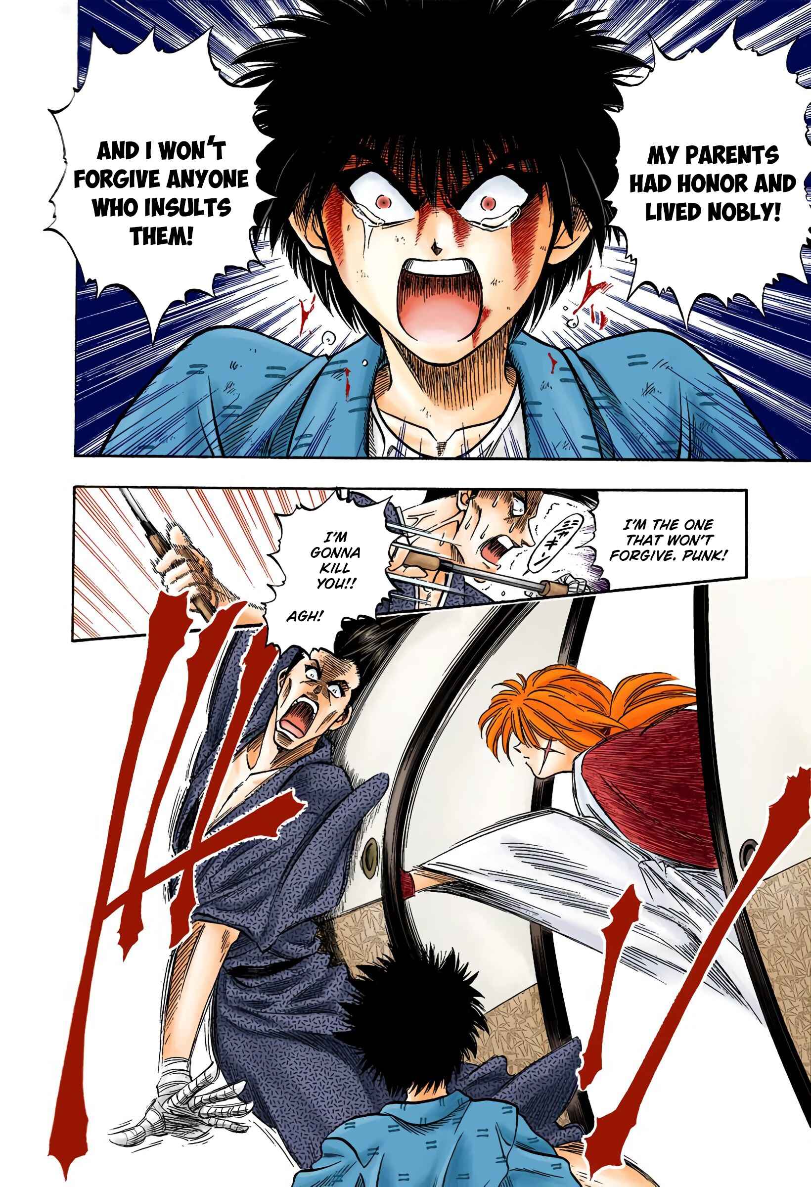 Page 14 Chapter 3 Rurouni Kenshin (Official Colored)