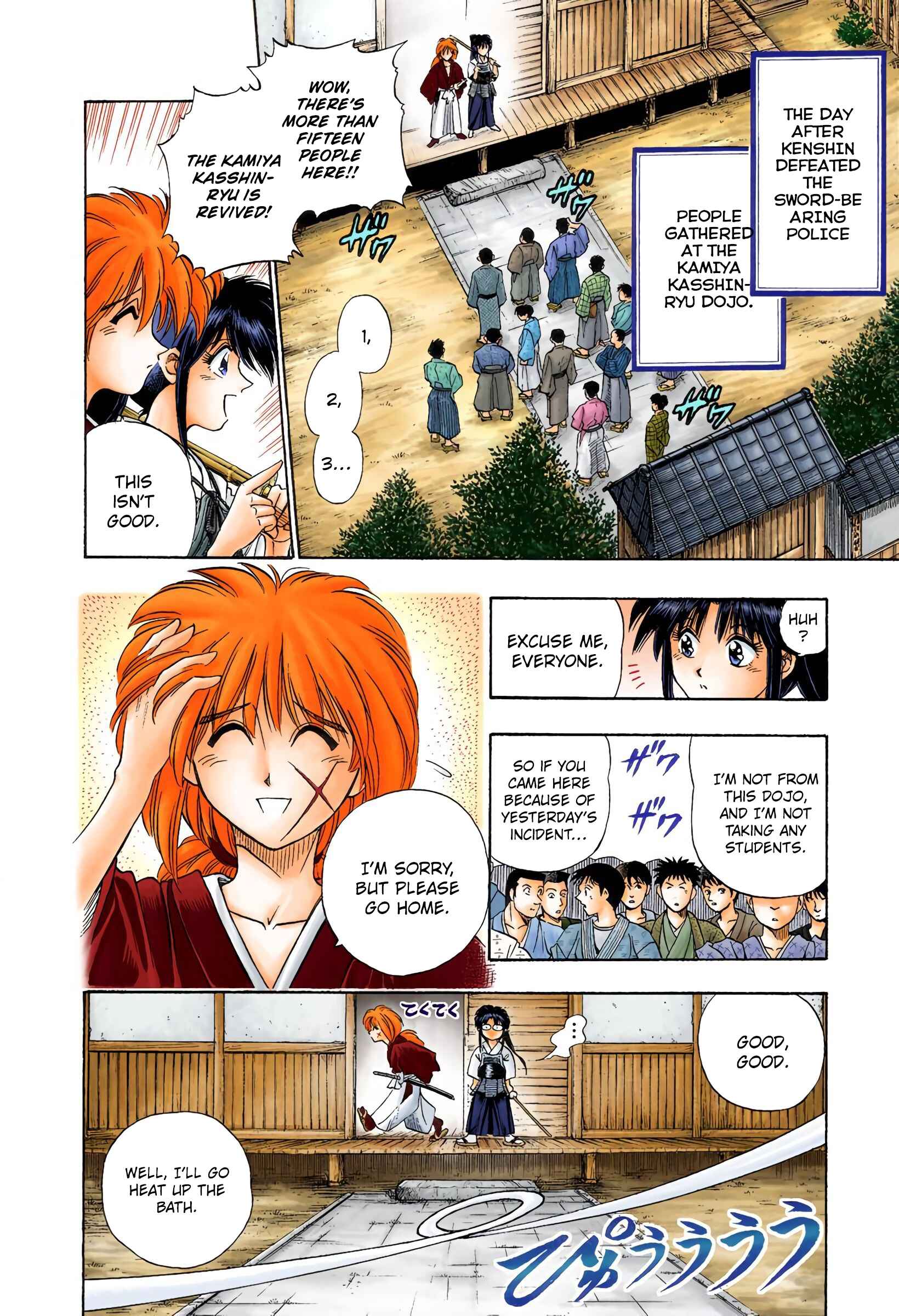 Page 2 Chapter 3 Rurouni Kenshin (Official Colored)