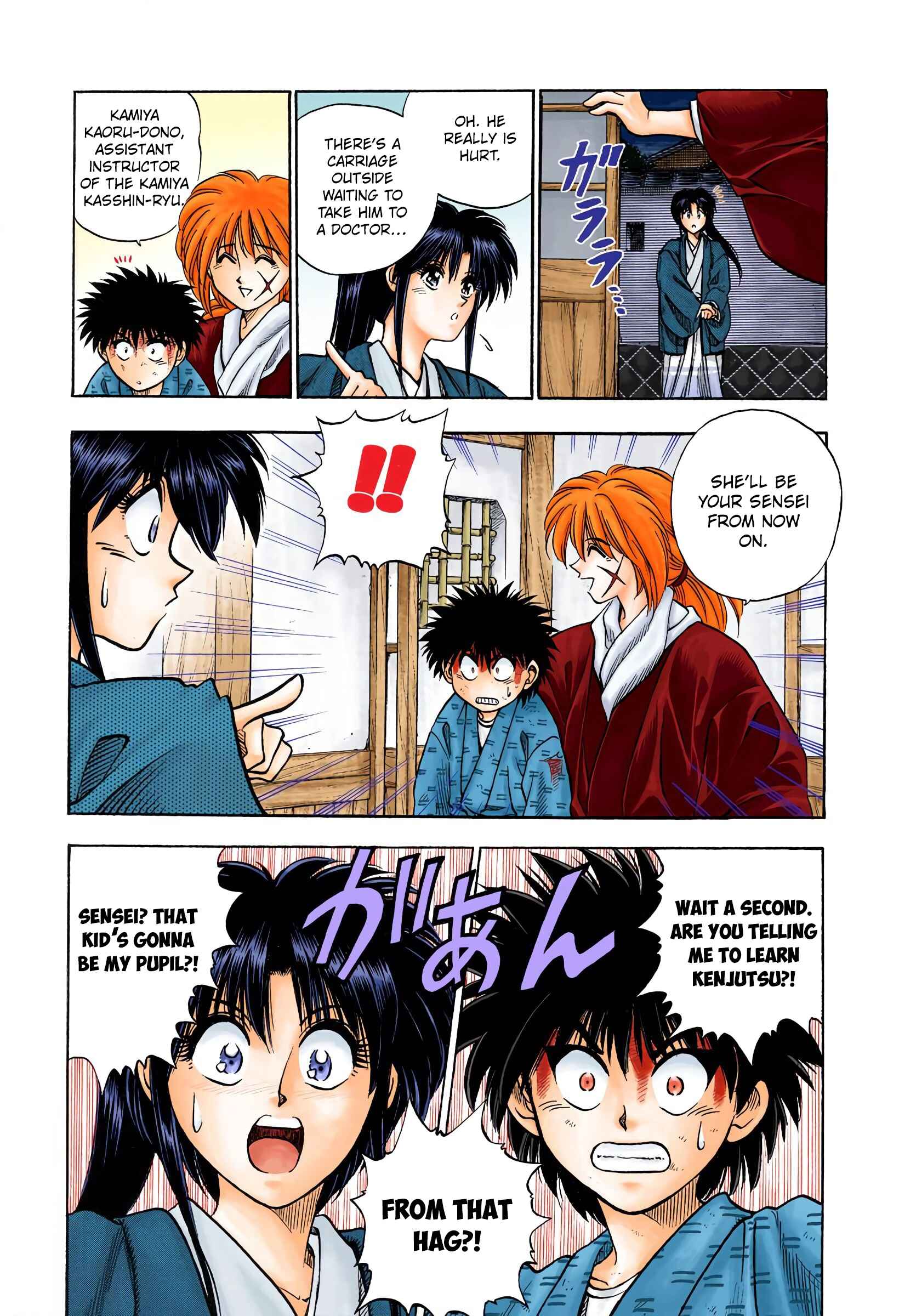 Page 21 Chapter 3 Rurouni Kenshin (Official Colored)