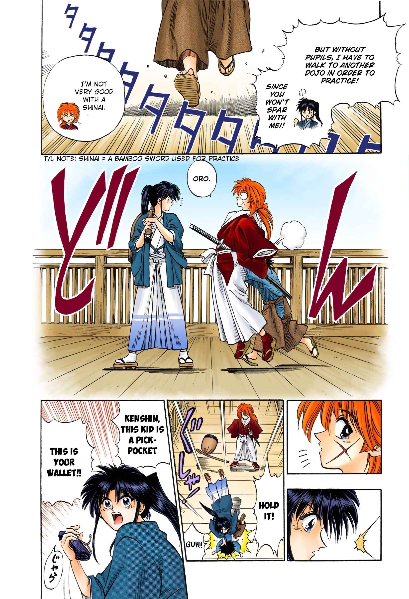 Page 4 Chapter 3 Rurouni Kenshin (Official Colored)