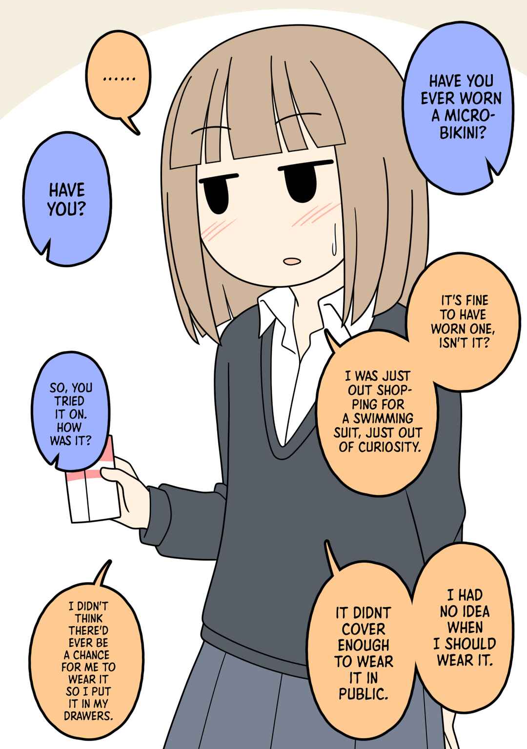 Page 1 Chapter 3 A Girl Who Says Too Much