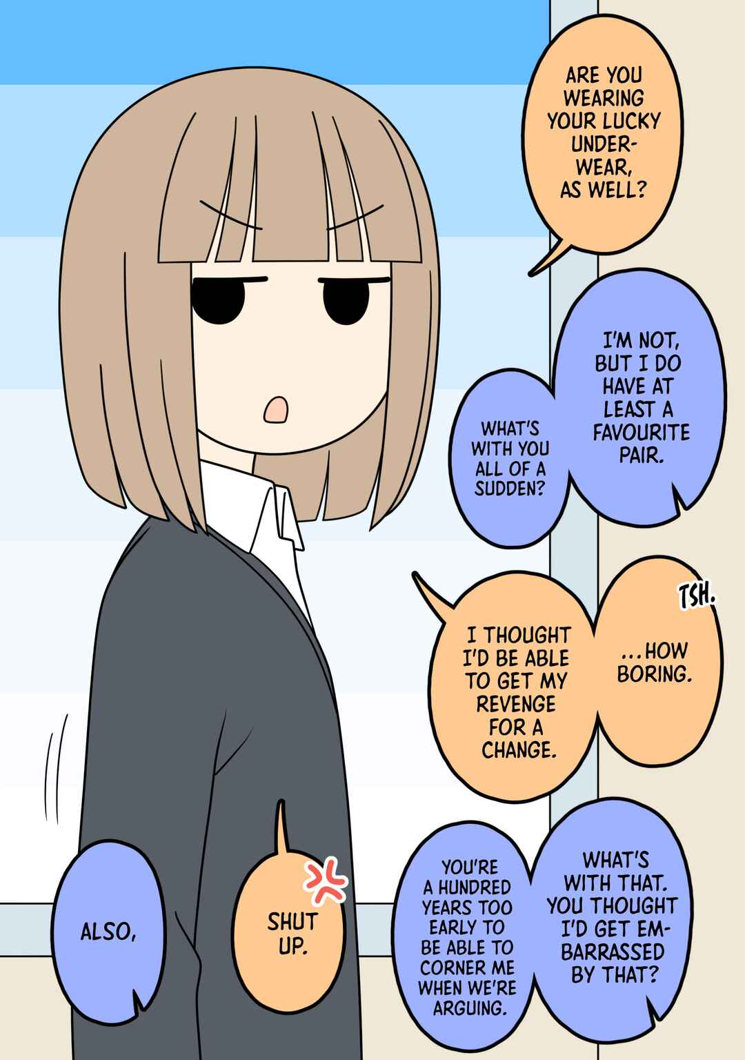 Page 1 Chapter 4 A Girl Who Says Too Much