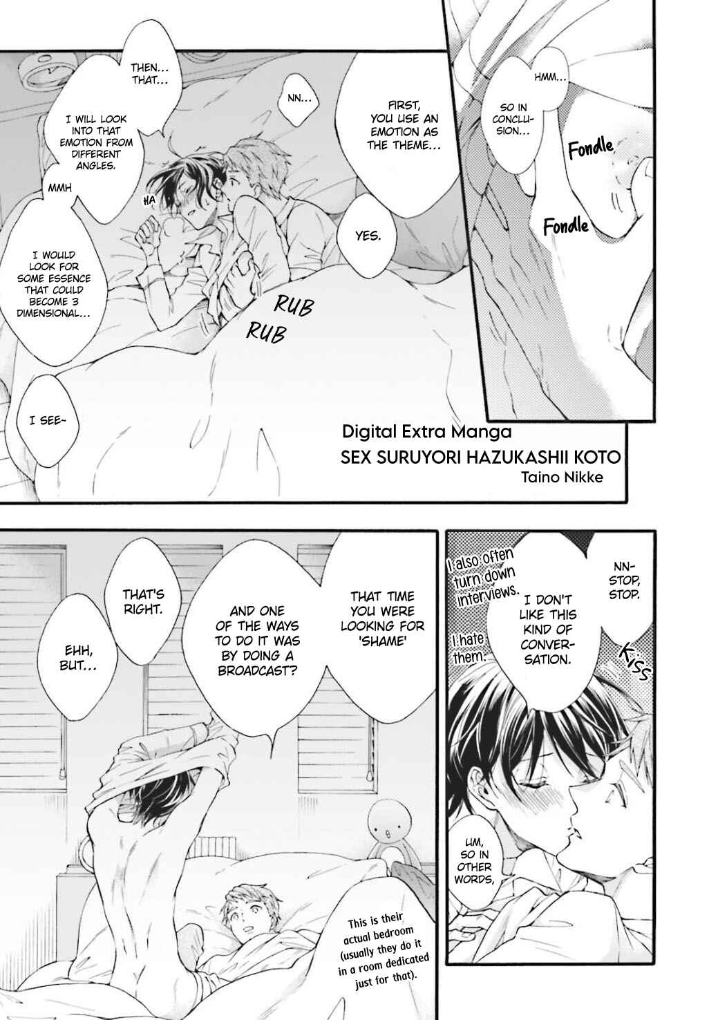 Page 26 Chapter 6.5 Sex Suruyori Hazukashii Koto