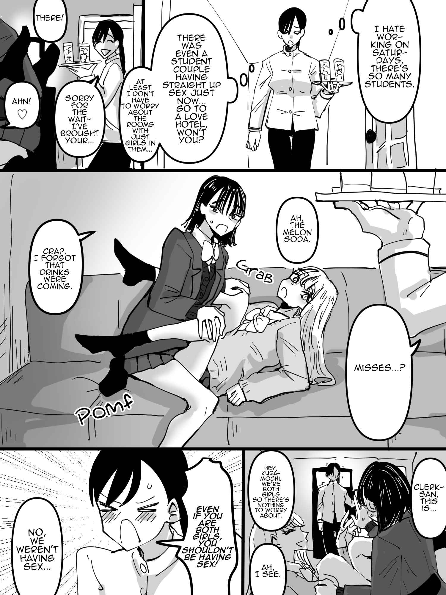 Page 4 Chapter Unknown_9057 Karaoke Box de Ecchi Gokko shi Tetara Tenin-san ni Mirareta Hanashi