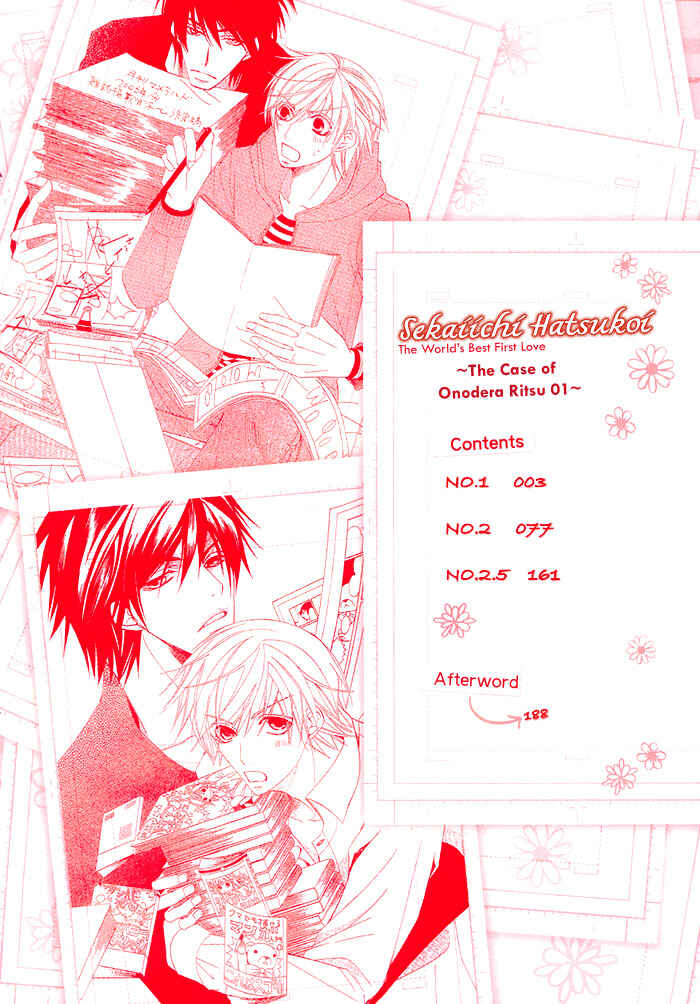 Page 8 Chapter 1.1 Sekaiichi Hatsukoi