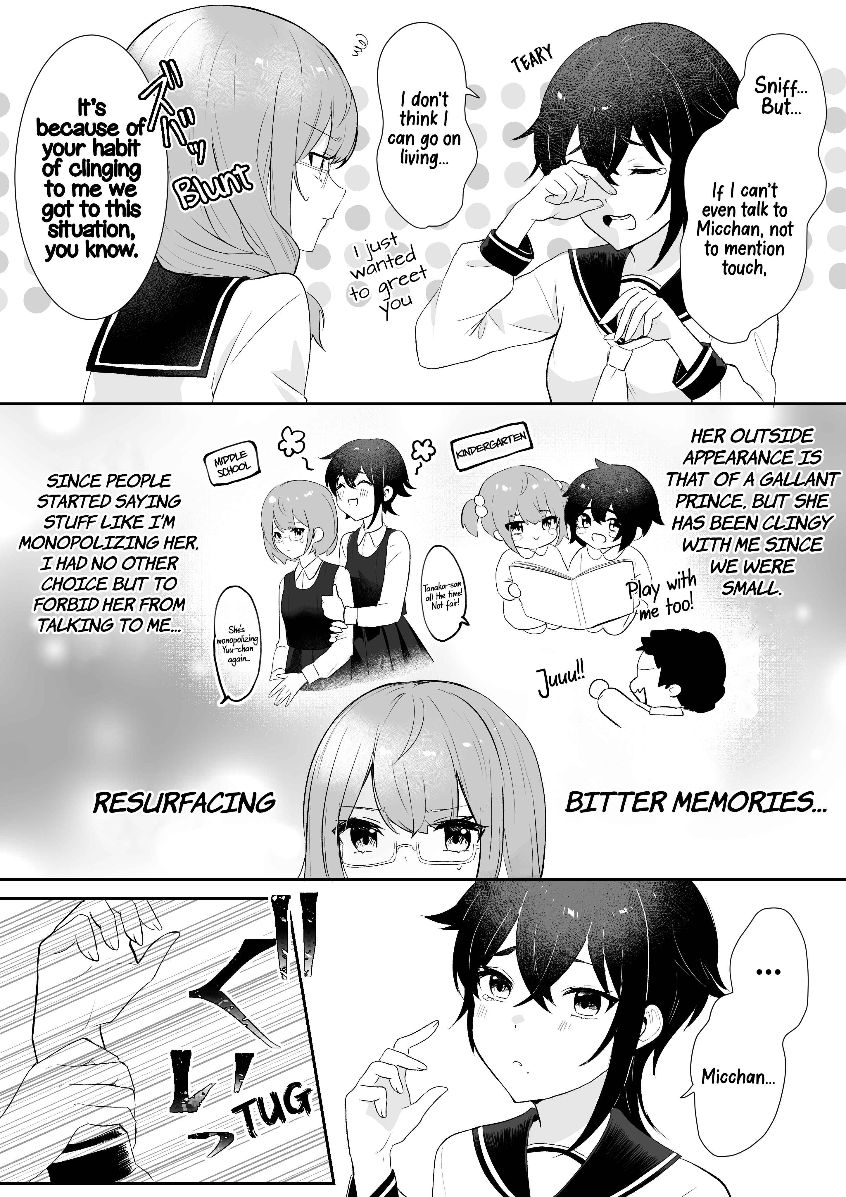 Page 4 Chapter Unknown_6c73 Joshikou no Ouji-sama to Osananajimi no Jimiko-chan