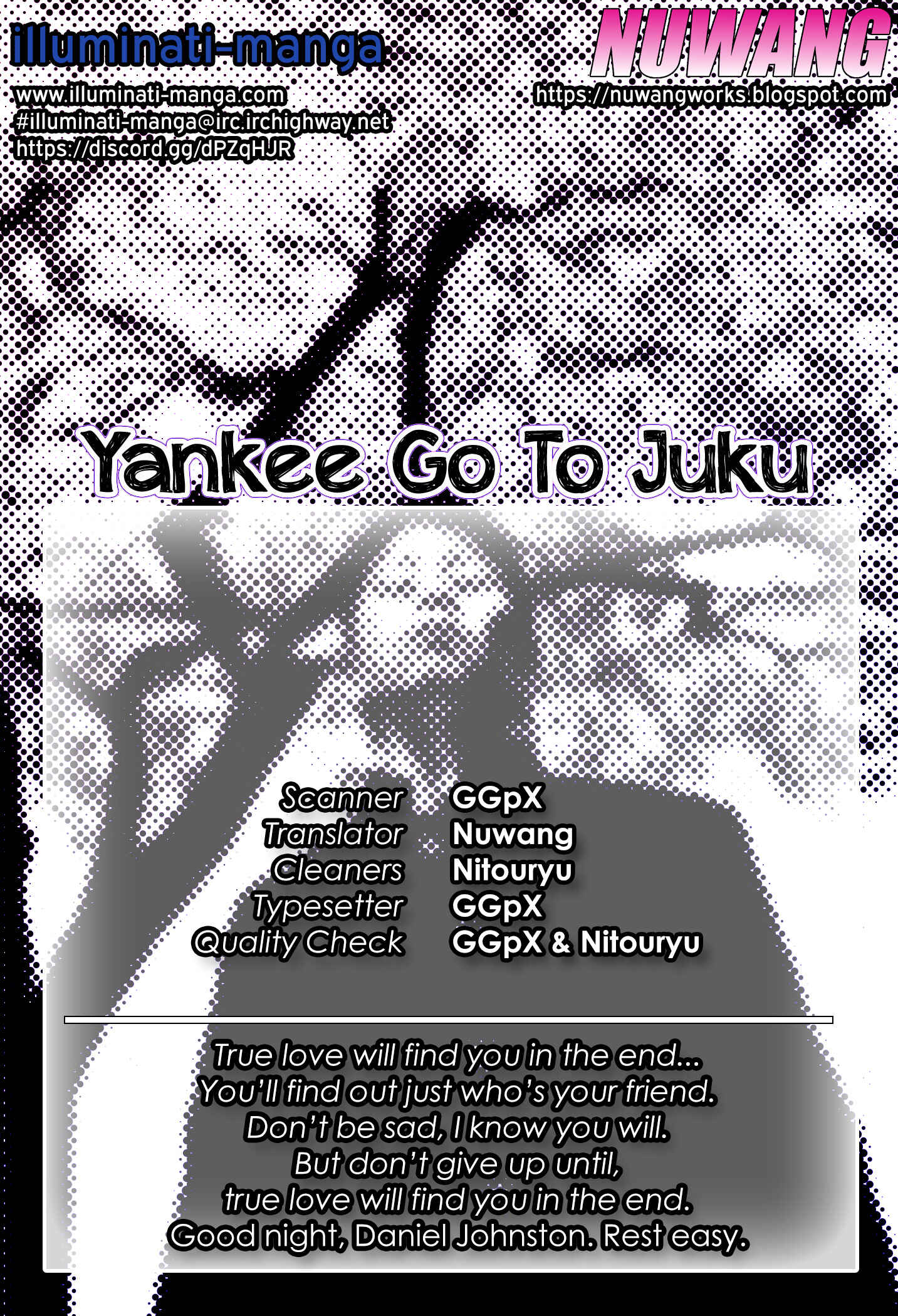 Page 1 Chapter 13 Yankee Juku e Iku