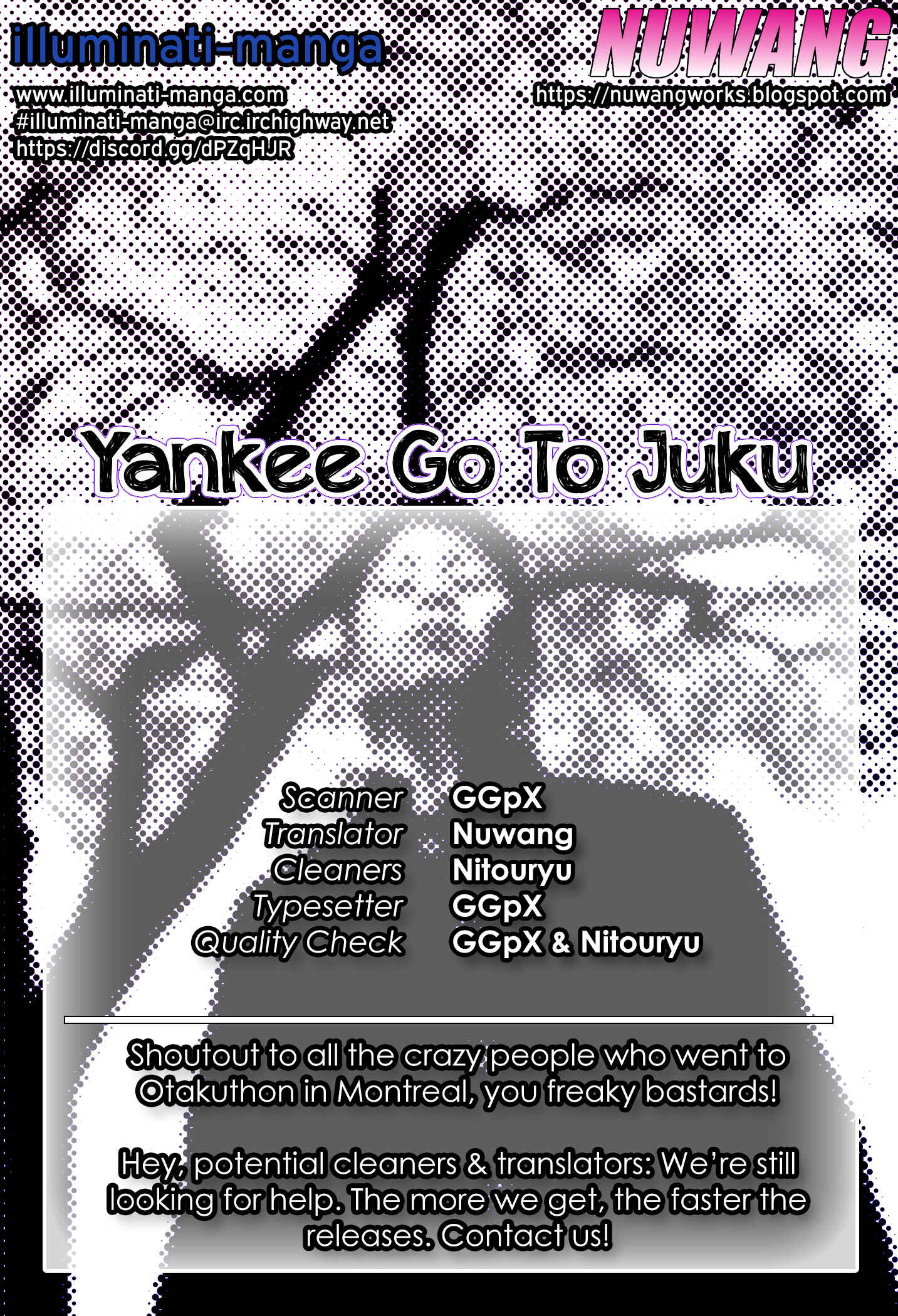 Page 1 Chapter 10 Yankee Juku e Iku