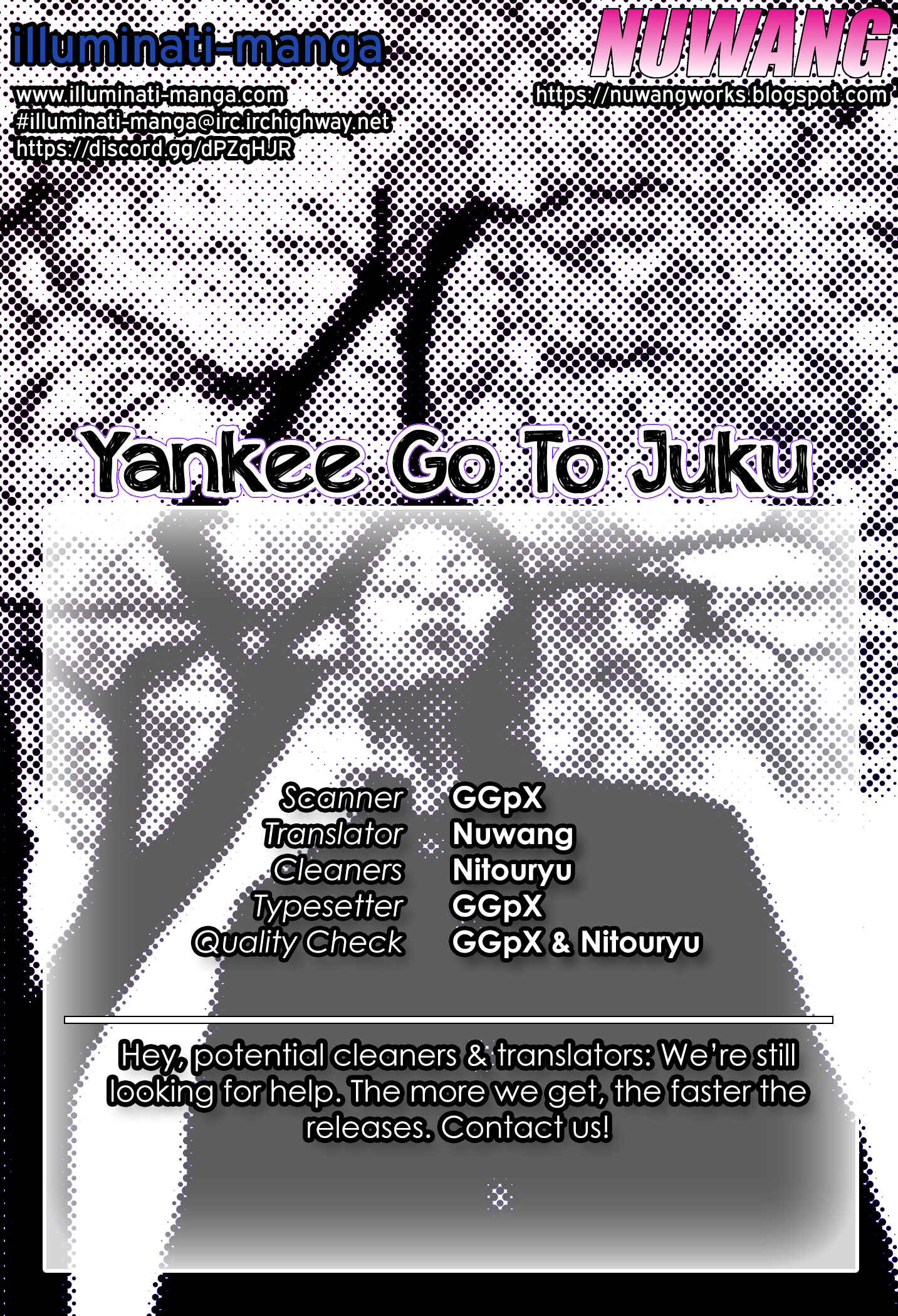 Page 1 Chapter 9 Yankee Juku e Iku
