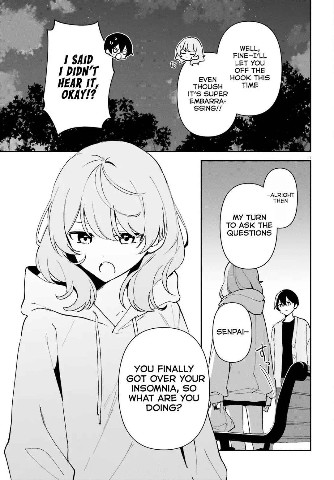 Page 10 Chapter 6 Issho ni Netaindesu yo Ne, Senpai? to Amaku Sasayakarete Konya mo Nemurenai