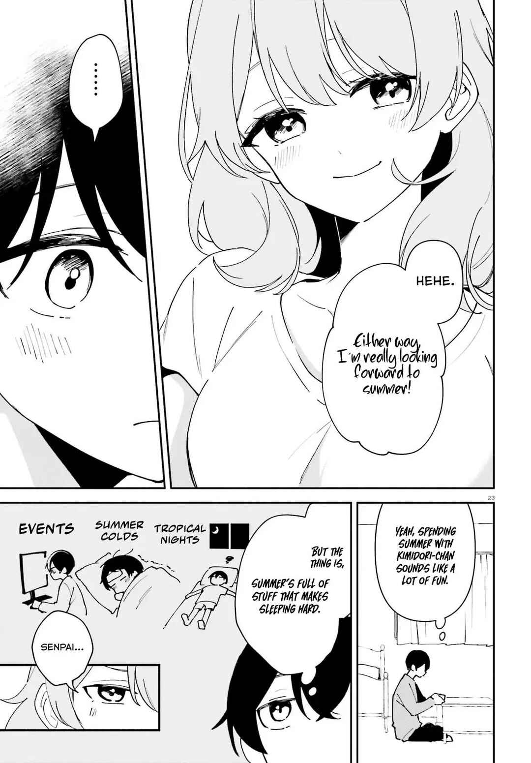 Page 24 Chapter 11 Issho ni Netaindesu yo Ne, Senpai? to Amaku Sasayakarete Konya mo Nemurenai