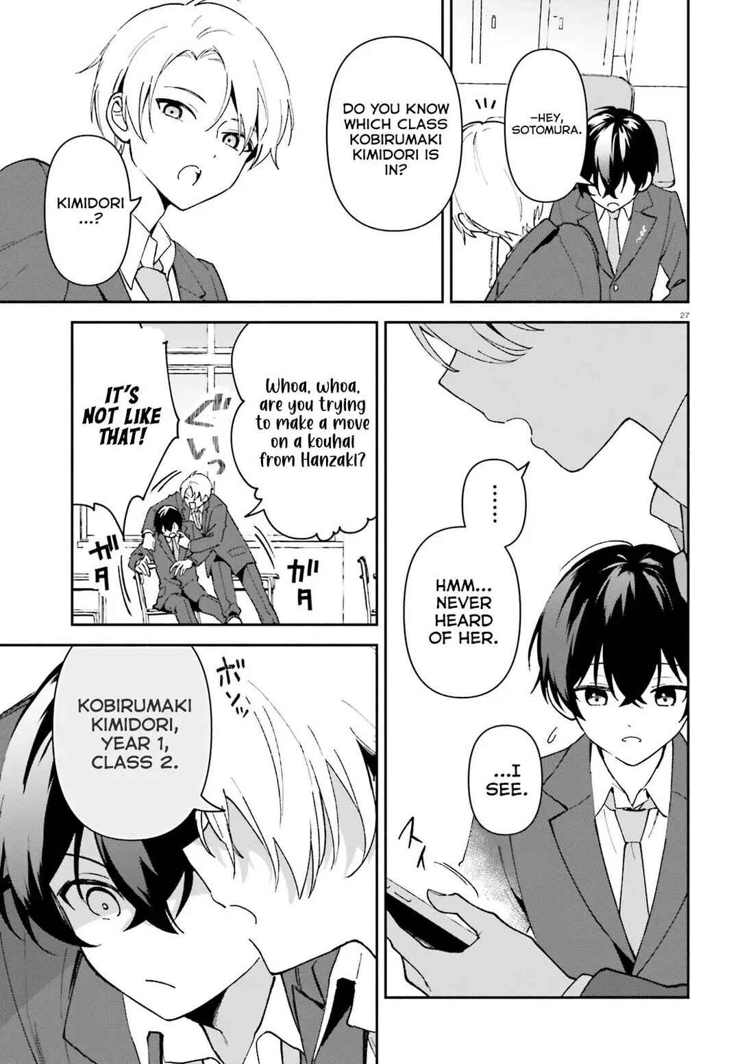 Page 28 Chapter 5 Issho ni Netaindesu yo Ne, Senpai? to Amaku Sasayakarete Konya mo Nemurenai