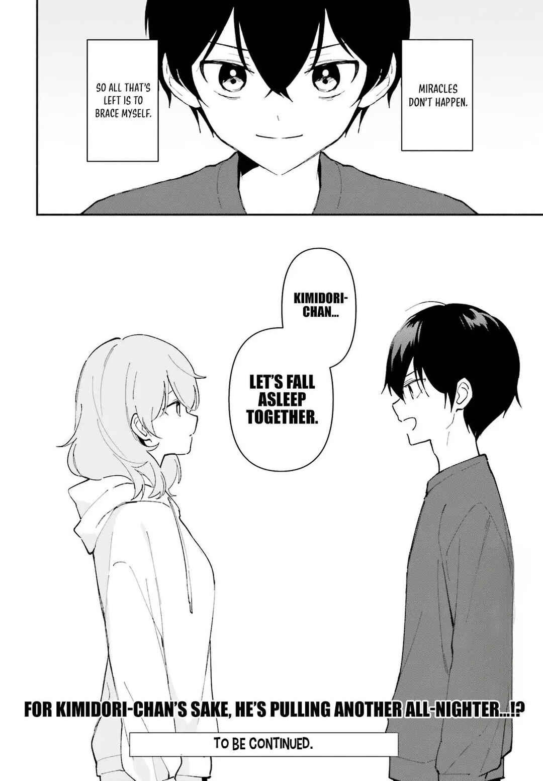 Page 33 Chapter 10 Issho ni Netaindesu yo Ne, Senpai? to Amaku Sasayakarete Konya mo Nemurenai