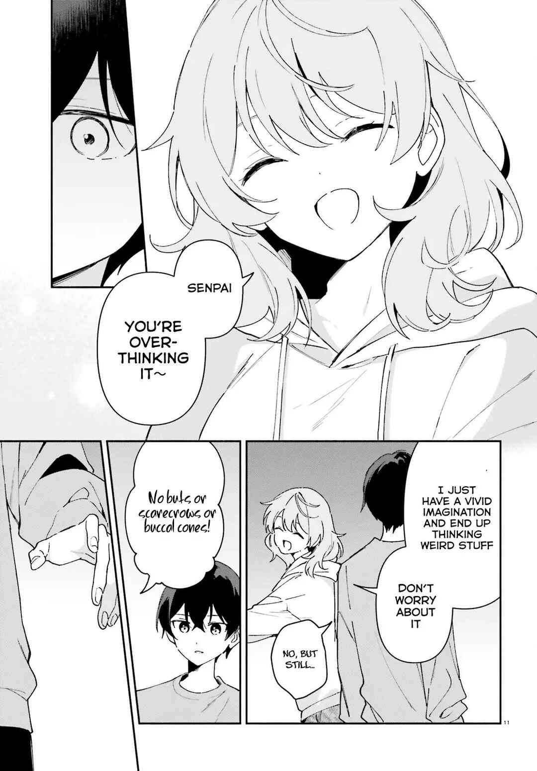 Page 12 Chapter 7 Issho ni Netaindesu yo Ne, Senpai? to Amaku Sasayakarete Konya mo Nemurenai