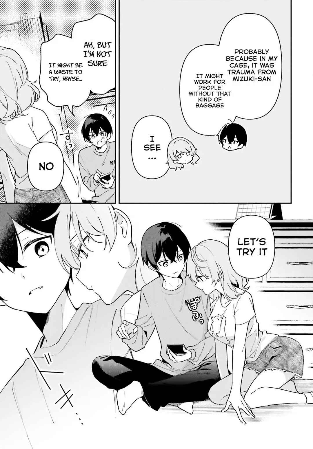 Page 16 Chapter 7 Issho ni Netaindesu yo Ne, Senpai? to Amaku Sasayakarete Konya mo Nemurenai