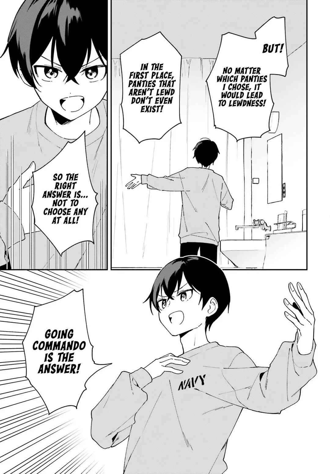 Page 34 Chapter 7 Issho ni Netaindesu yo Ne, Senpai? to Amaku Sasayakarete Konya mo Nemurenai