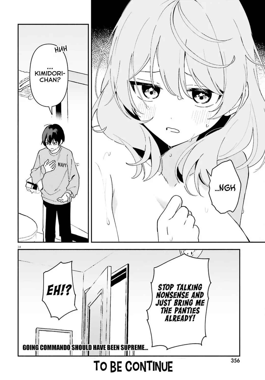 Page 35 Chapter 7 Issho ni Netaindesu yo Ne, Senpai? to Amaku Sasayakarete Konya mo Nemurenai