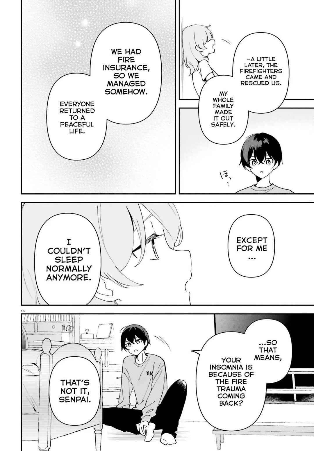 Page 17 Chapter 8 Issho ni Netaindesu yo Ne, Senpai? to Amaku Sasayakarete Konya mo Nemurenai
