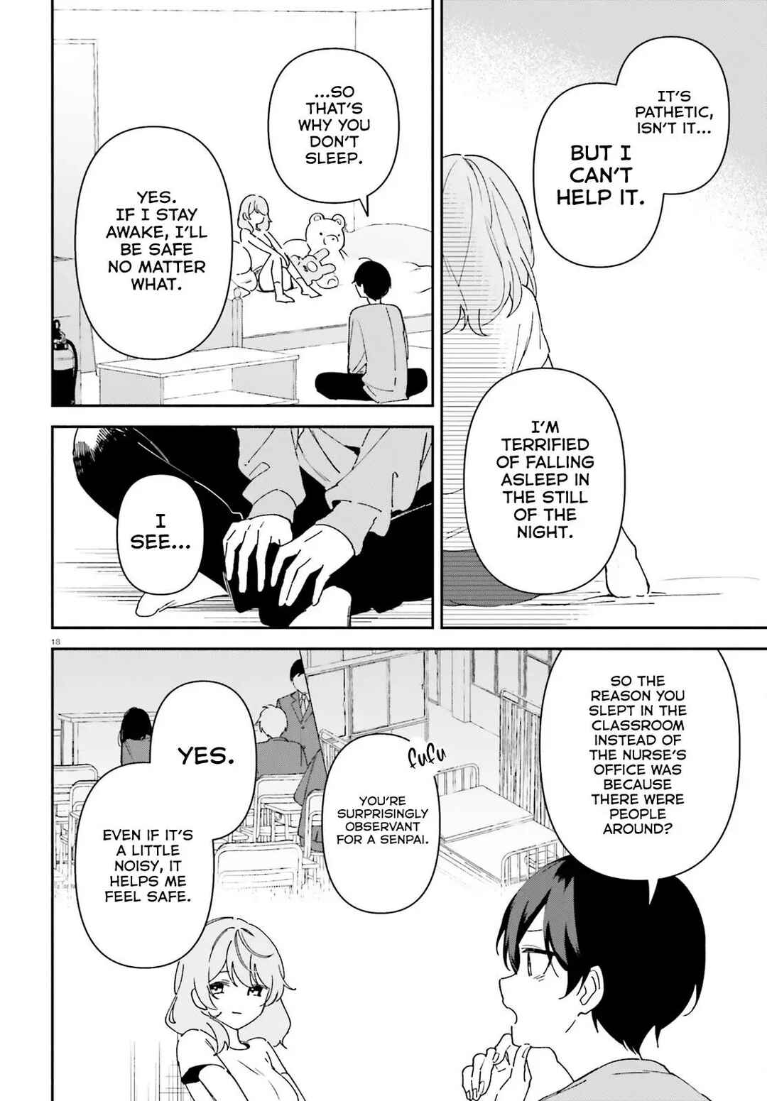 Page 19 Chapter 8 Issho ni Netaindesu yo Ne, Senpai? to Amaku Sasayakarete Konya mo Nemurenai