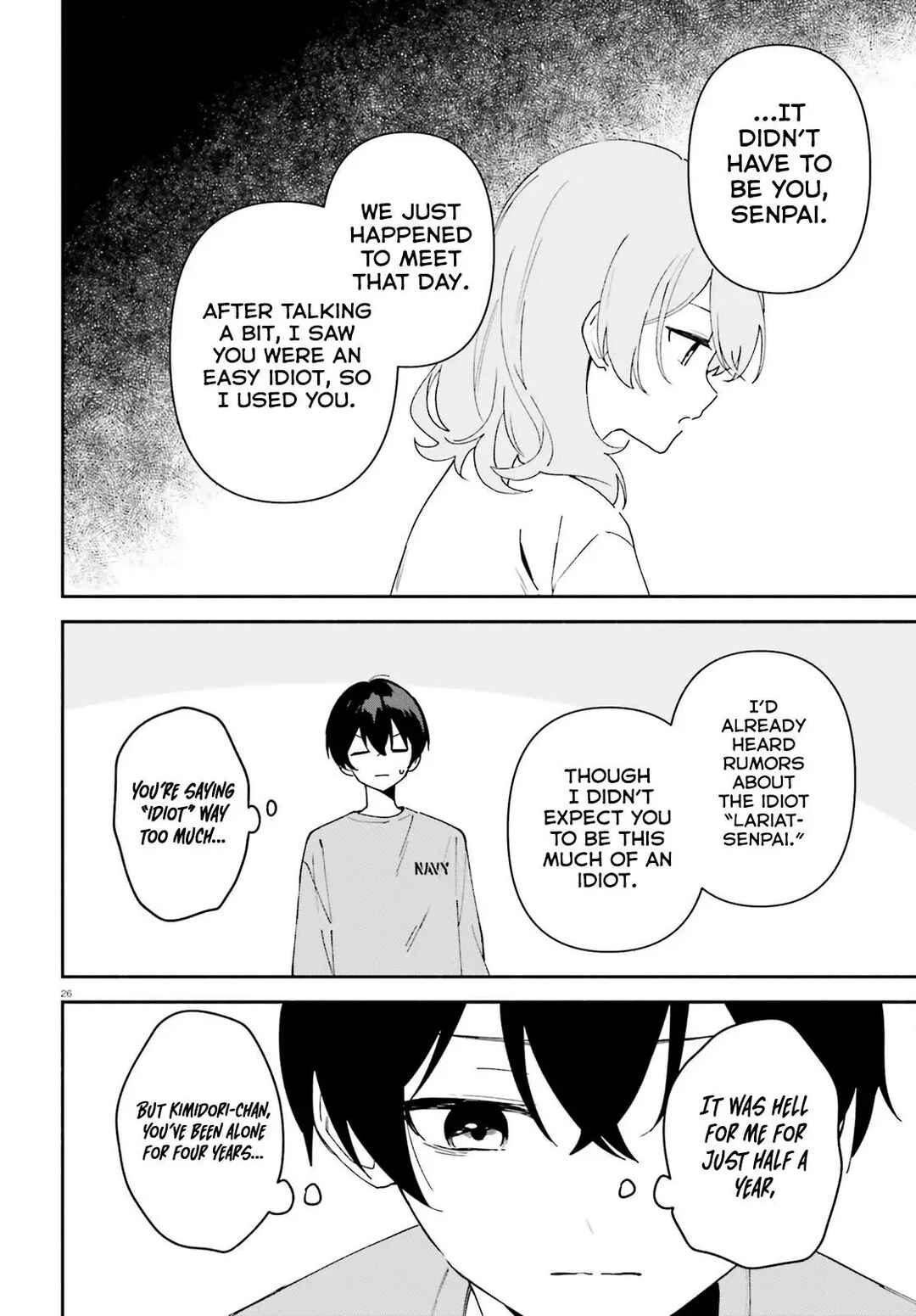 Page 27 Chapter 8 Issho ni Netaindesu yo Ne, Senpai? to Amaku Sasayakarete Konya mo Nemurenai