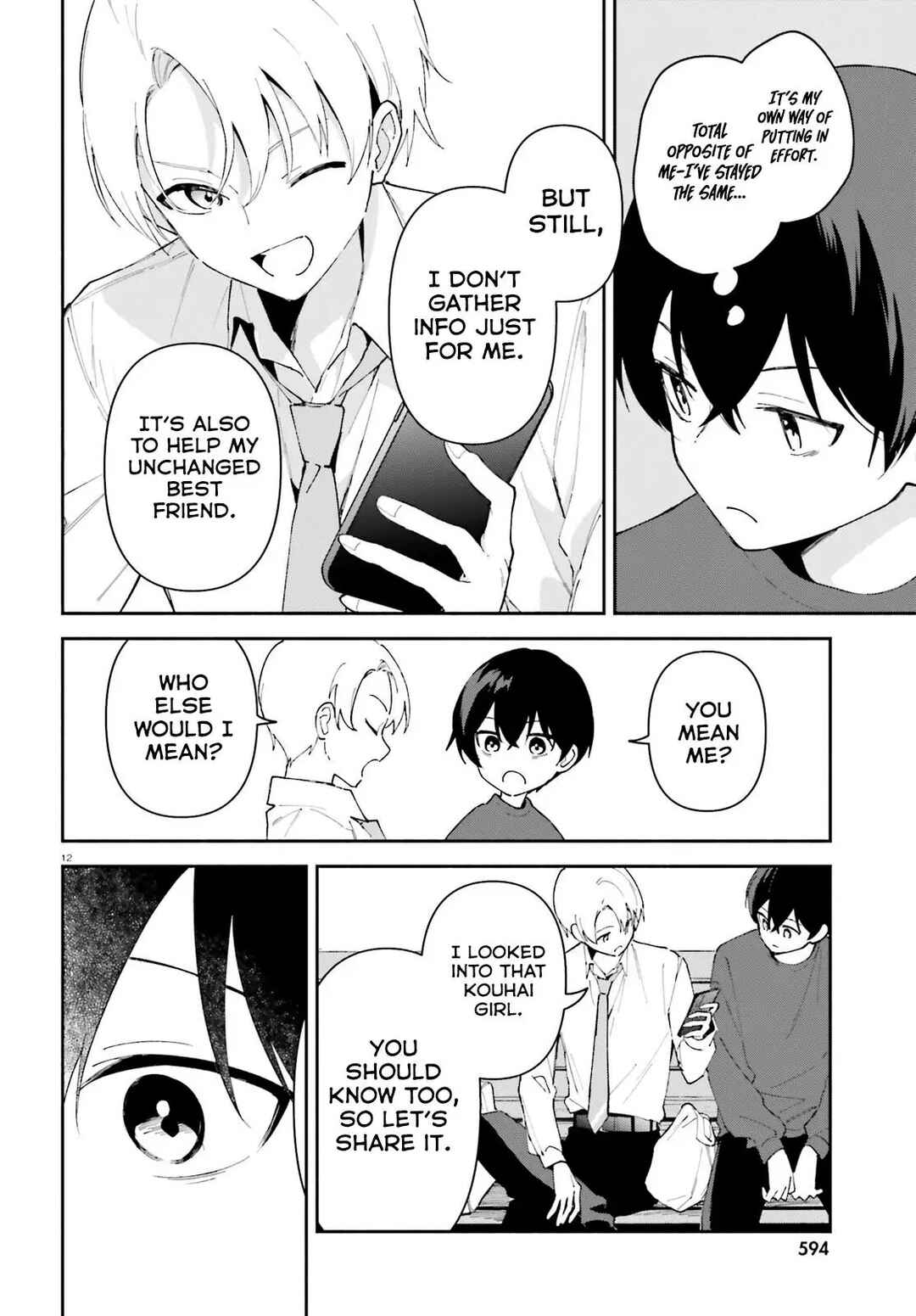 Page 13 Chapter 9 Issho ni Netaindesu yo Ne, Senpai? to Amaku Sasayakarete Konya mo Nemurenai