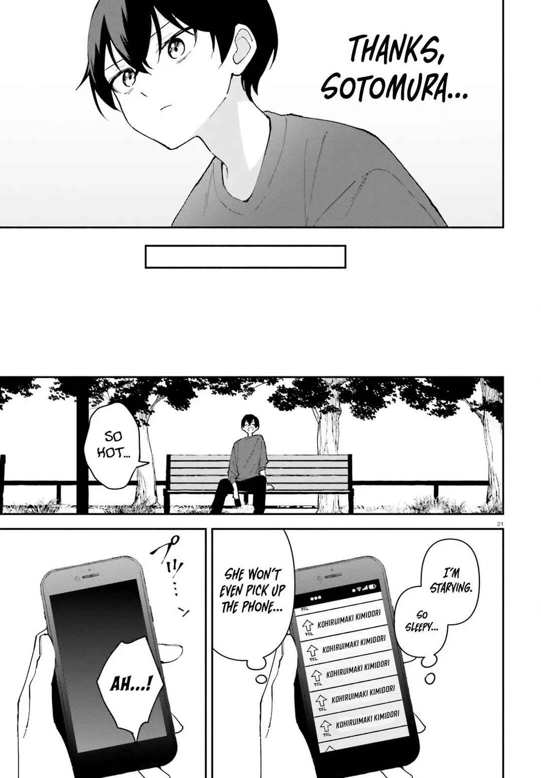 Page 22 Chapter 9 Issho ni Netaindesu yo Ne, Senpai? to Amaku Sasayakarete Konya mo Nemurenai