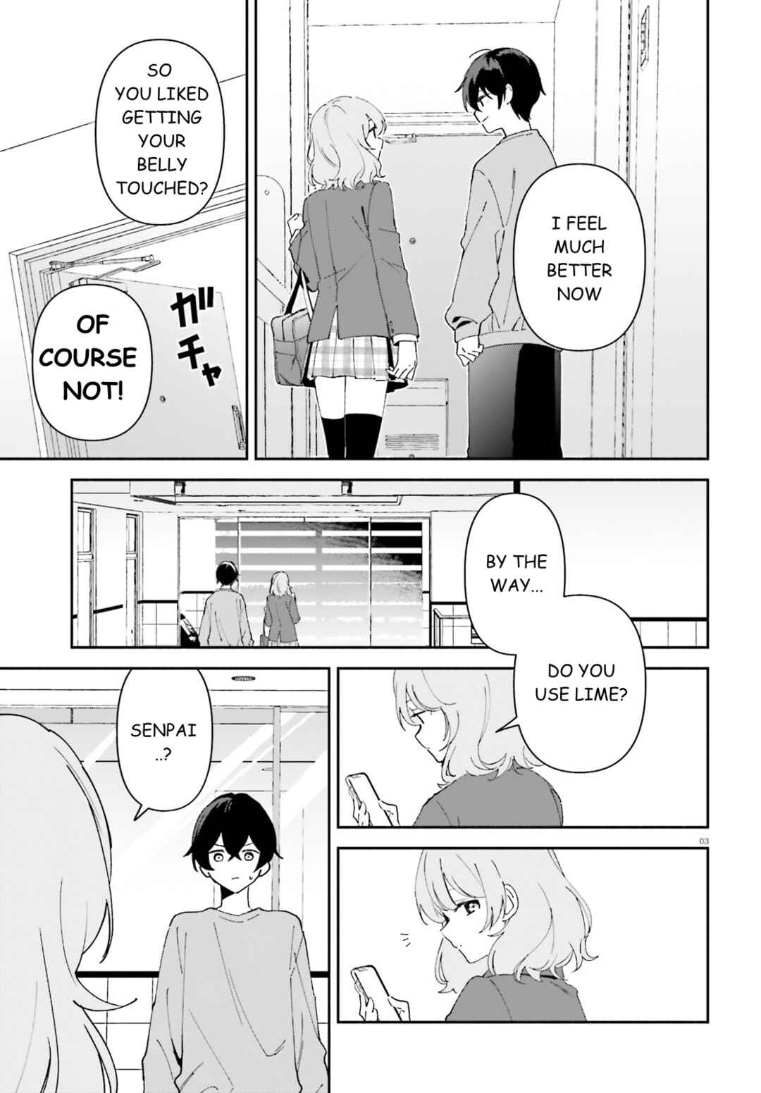 Page 4 Chapter 2 Issho ni Netaindesu yo Ne, Senpai? to Amaku Sasayakarete Konya mo Nemurenai