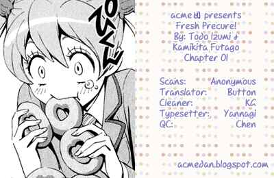 Page 1 Chapter 1 Fresh Pretty Cure!