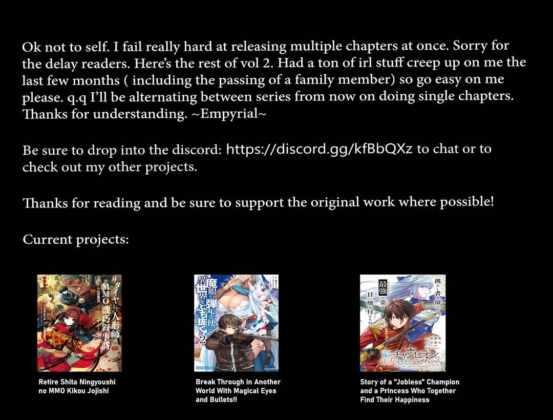 Page 26 Chapter 9 Retire Shita Ningyoushi no MMO Kikou Jojishi