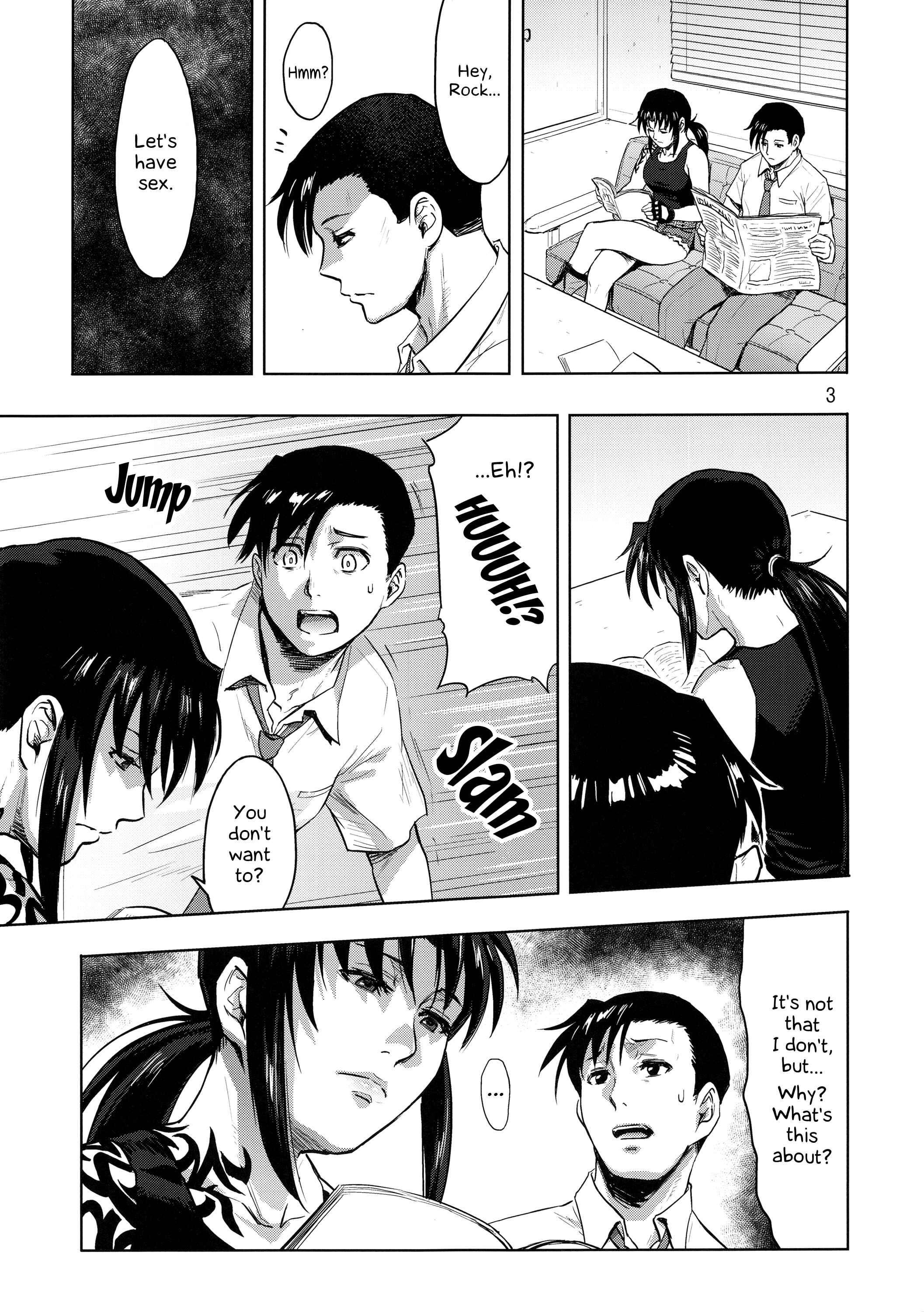 Page 2 Chapter Unknown_fb08 Black Lagoon - Paraphilia (Doujinshi)