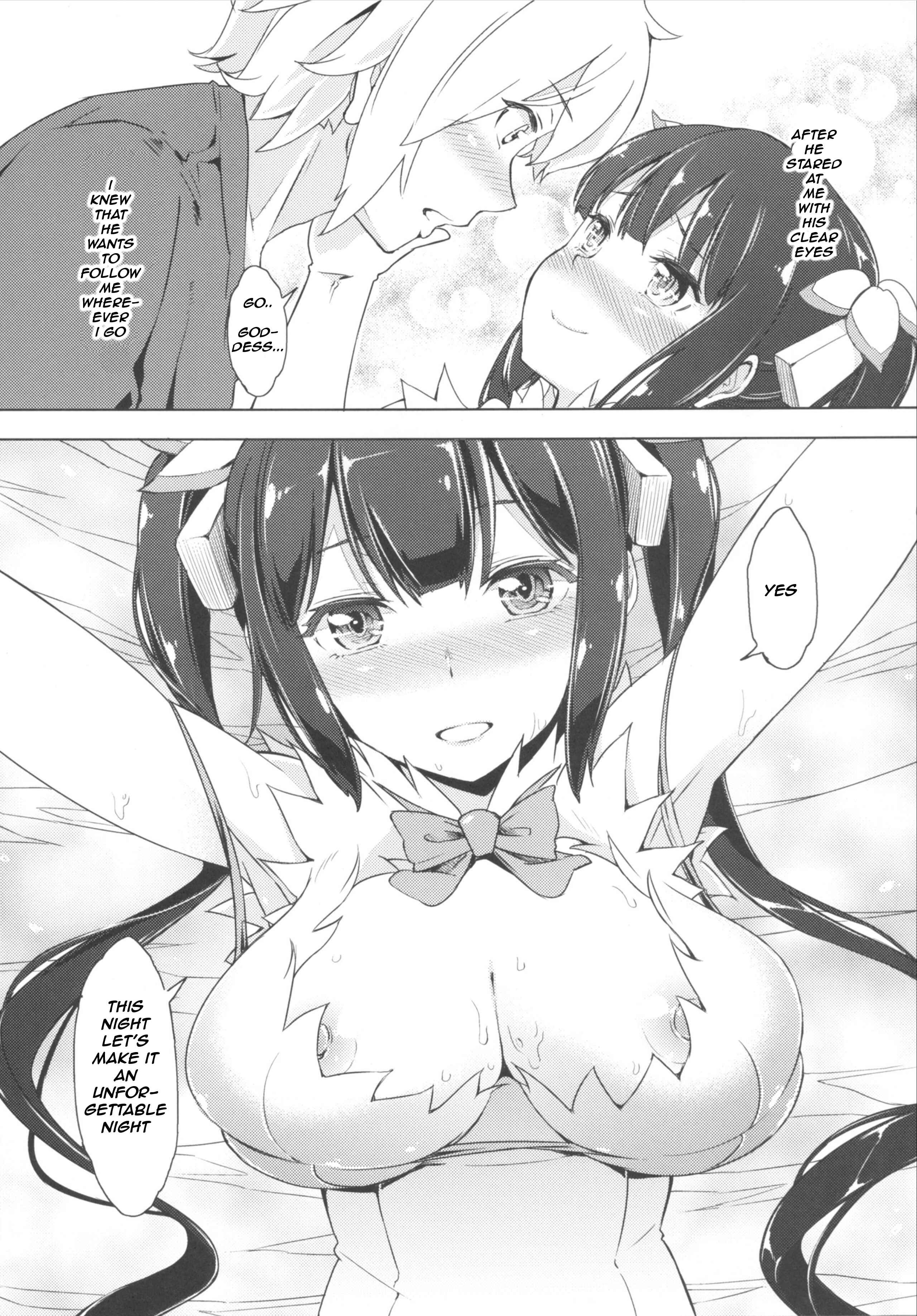 Page 11 Chapter Unknown_ef4a Dungeon ni Deai o Motomeru no wa Machigatteiru Darou ka - Kami-sama to Icha Love SEX suru no wa Machigatteiru Darou ka (Doujinshi)