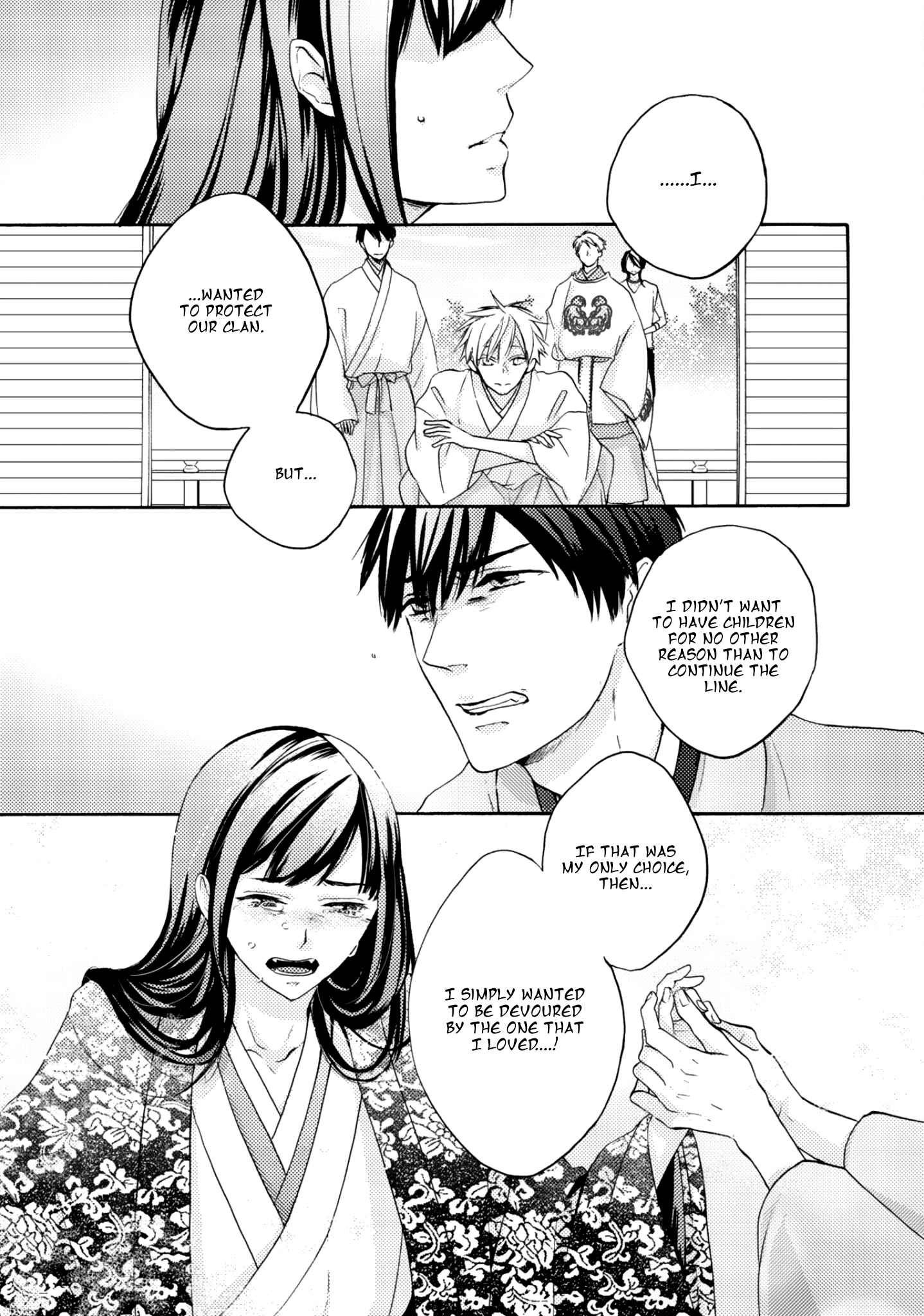 Page 22 Chapter 4 Etoiro Koizoushi ~Mitsugetsu no Shou~