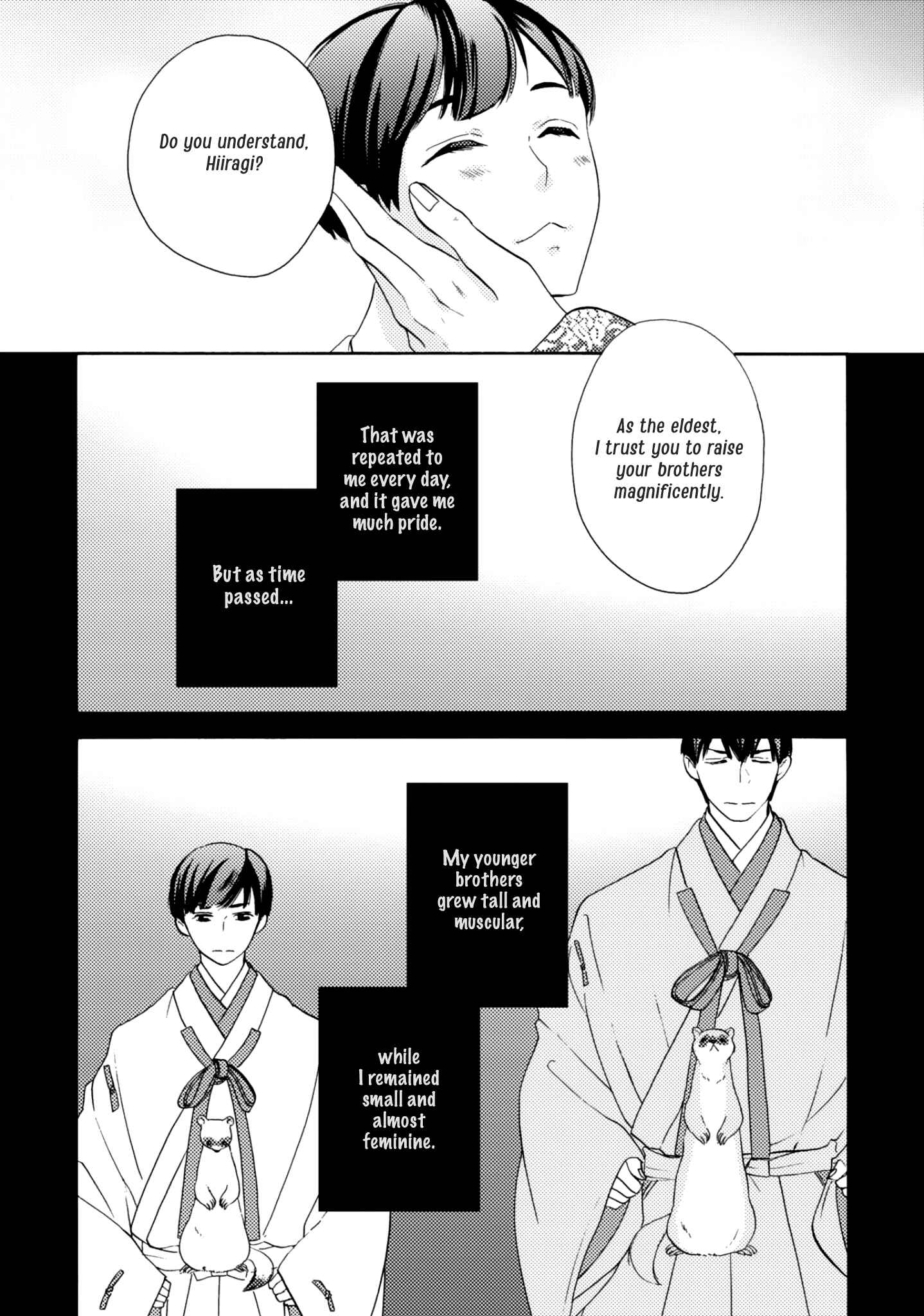 Page 4 Chapter 4 Etoiro Koizoushi ~Mitsugetsu no Shou~