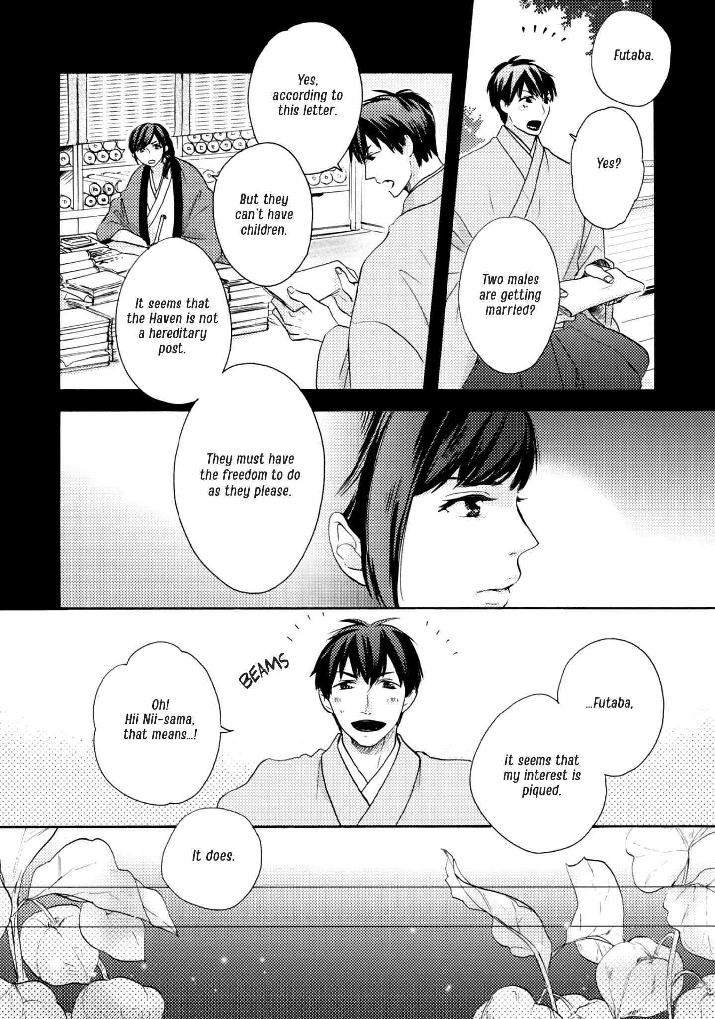 Page 9 Chapter 4 Etoiro Koizoushi ~Mitsugetsu no Shou~
