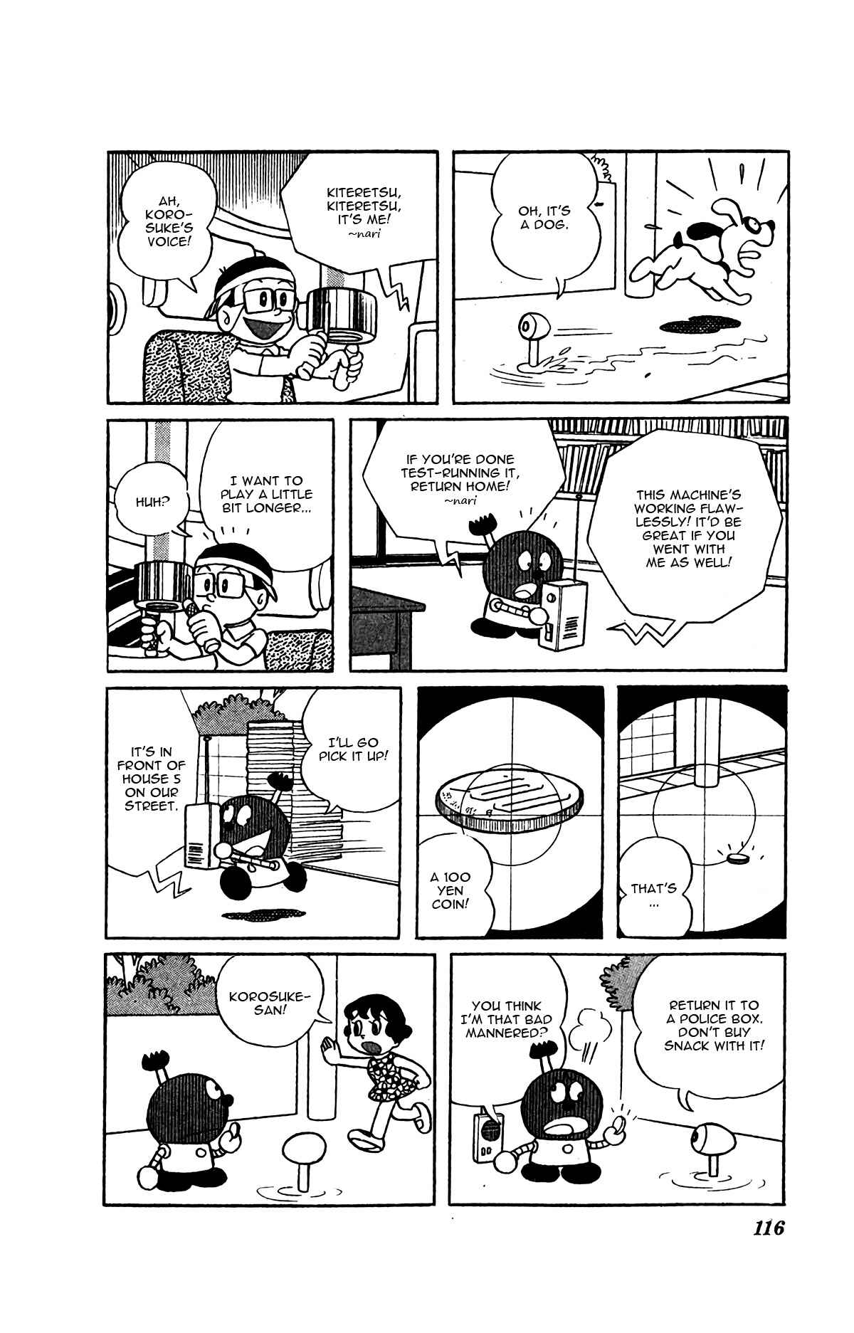 Page 11 Chapter 7 Kiteretsu Encyclopedia